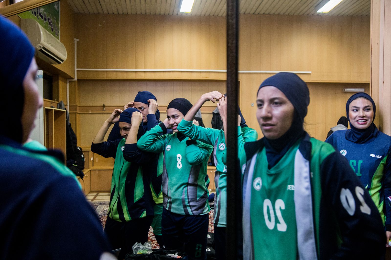 © Azadeh Besharati - Clubhouse in Zobahan stadium in isfahan