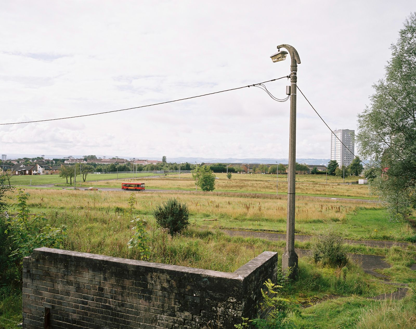 © Kirsty Mackay - Drumchapel looking across the now empty streets where council housing once stood.