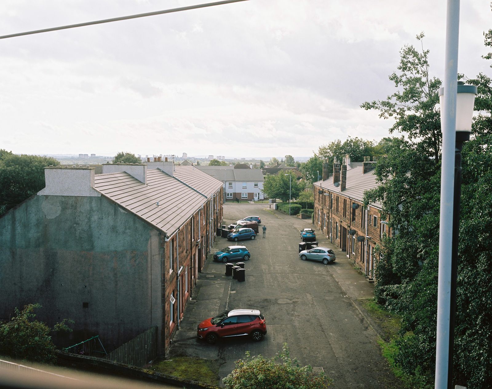 © Kirsty Mackay - Bellshill, looking out towards the new towns.