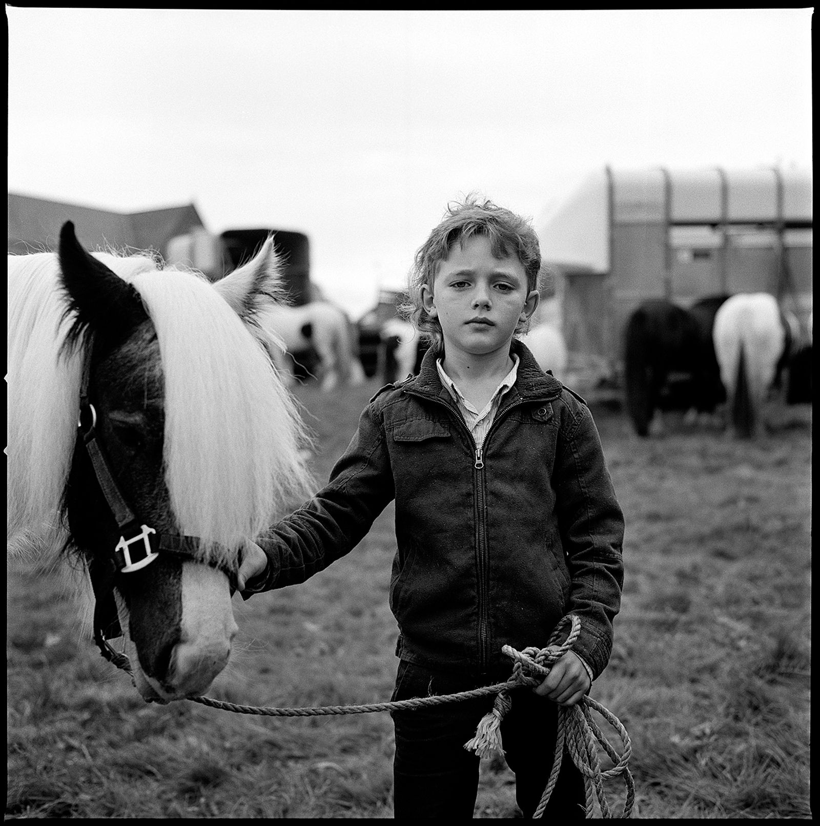 © Joseph-Philippe Bevillard - Mick and His Pony, Ballinasloe, Galway, Ireland 2014