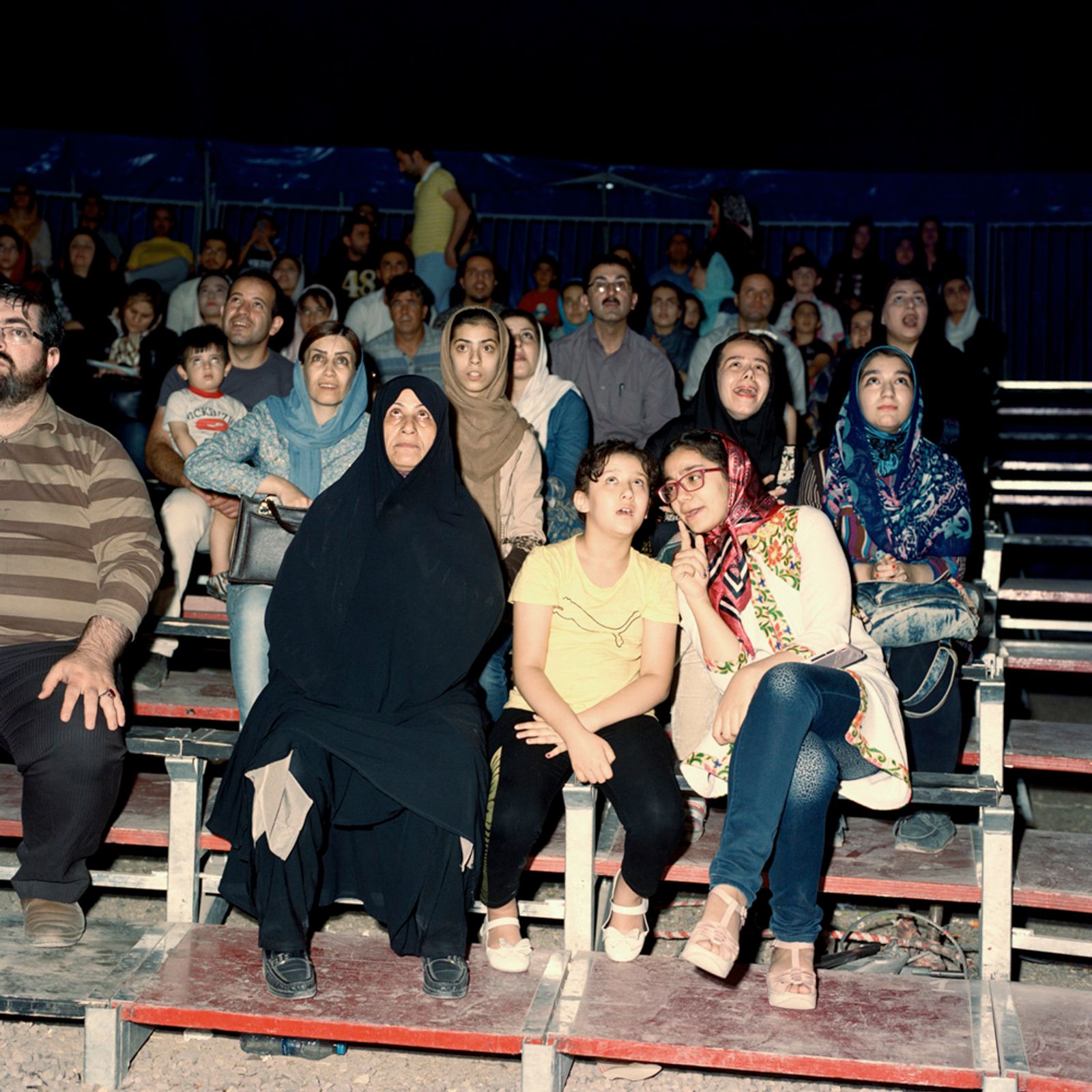© Johanna Maria Fritz - Circus Audience in Zanjan, Iran September 2016.