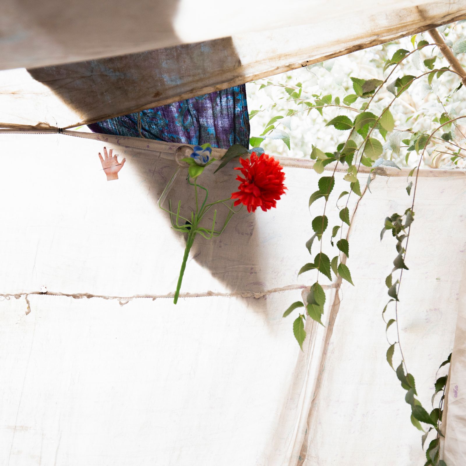 © Johanna Maria Fritz - Miriam has decorated her tent.