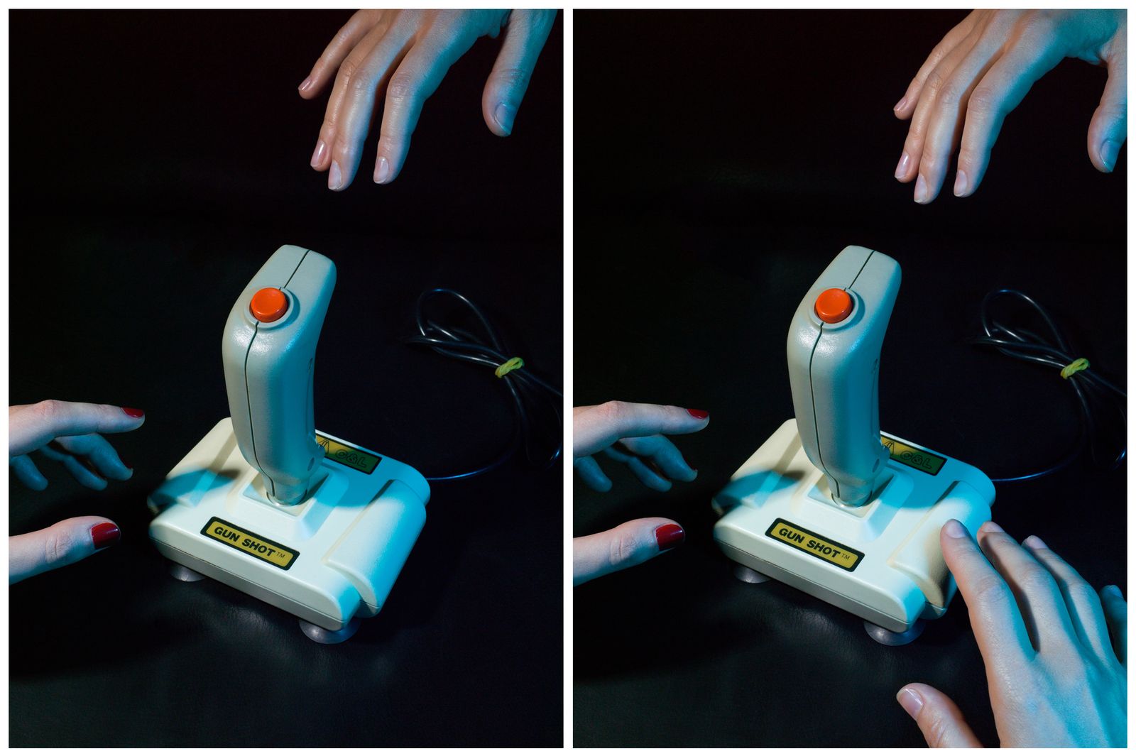 © Anabela Pinto - Joysticks (diptych)
