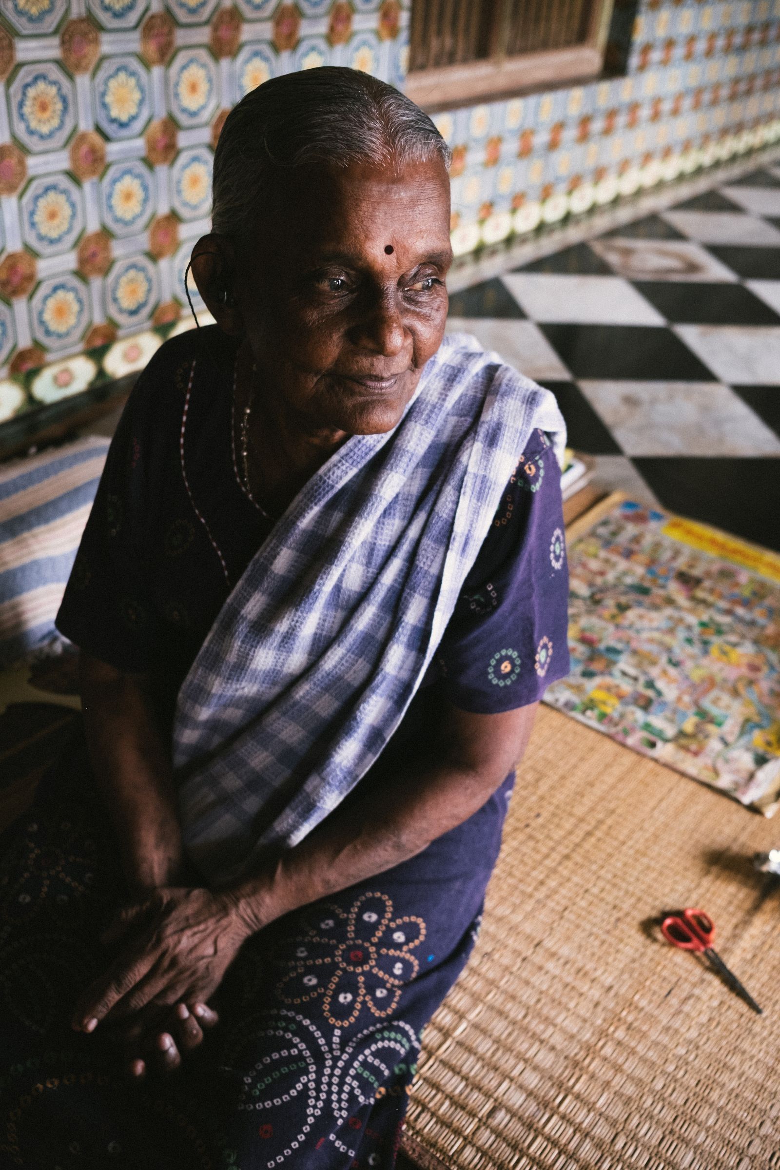 © Raja singaravelu - Image from the The World Of Rukmani Amma photography project