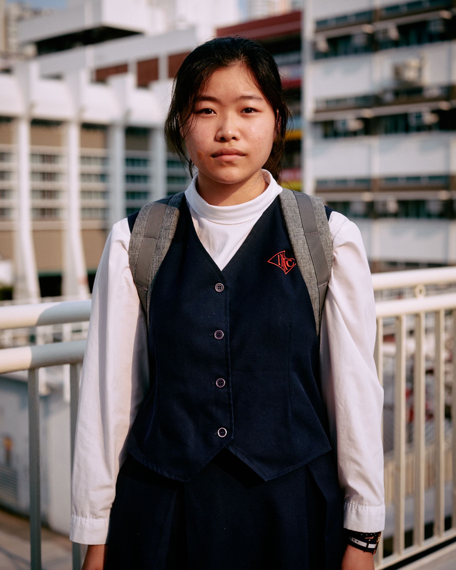 © Chung-wai Wong - Ashley, a student of a catholic secondary school.