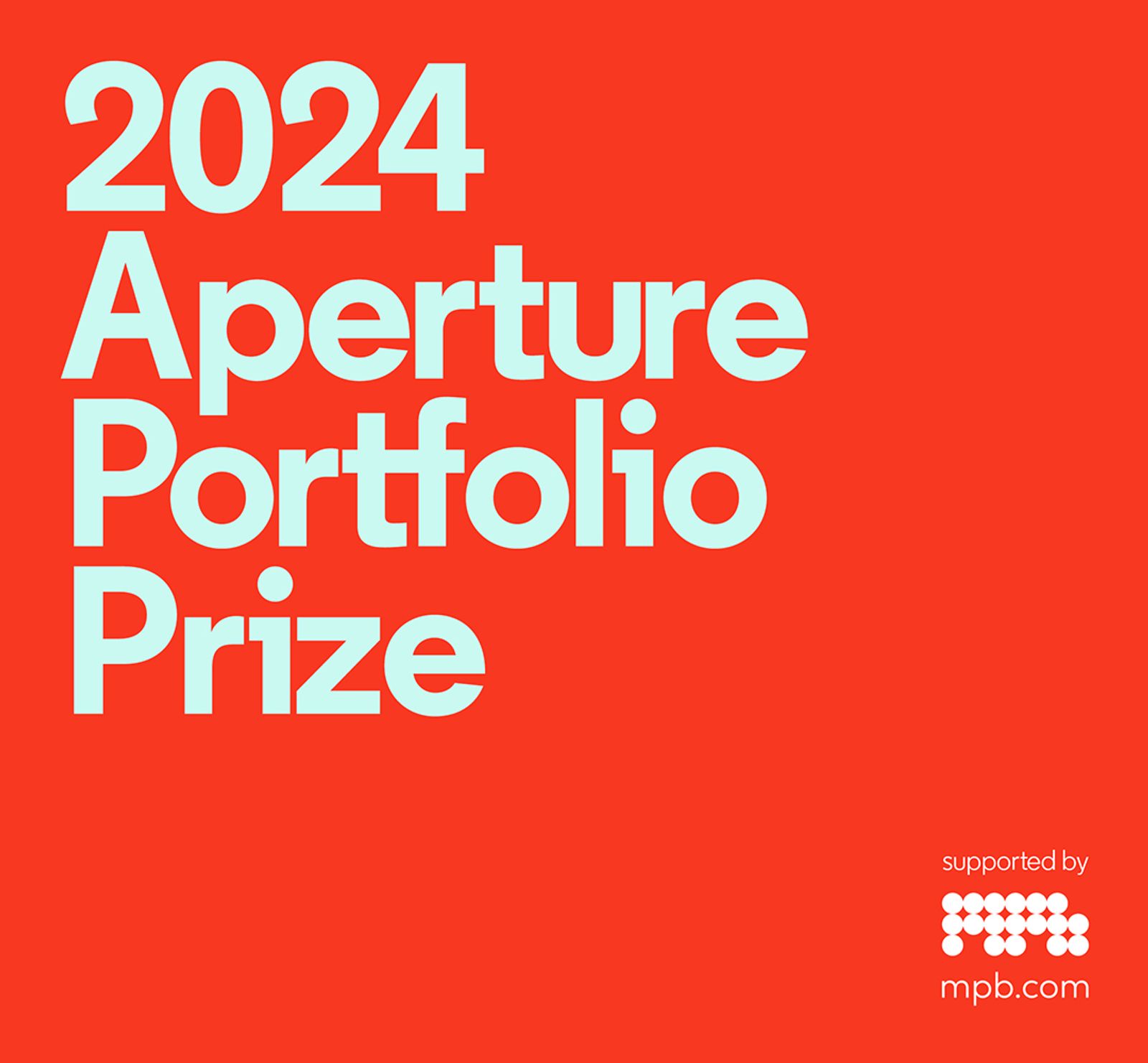 2024 Aperture Portfolio Prize