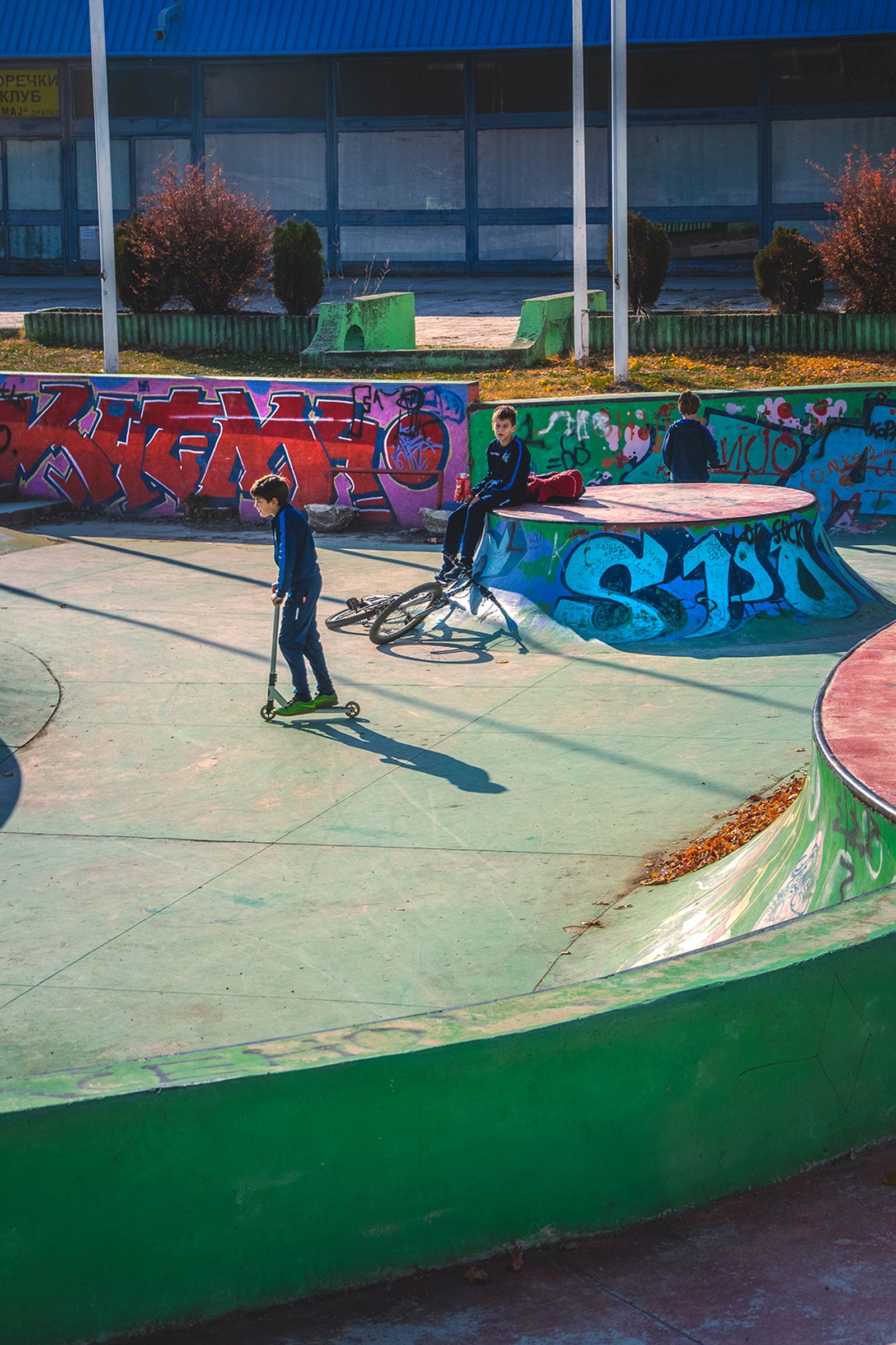 © Meri Boshkoska - Skate park fun