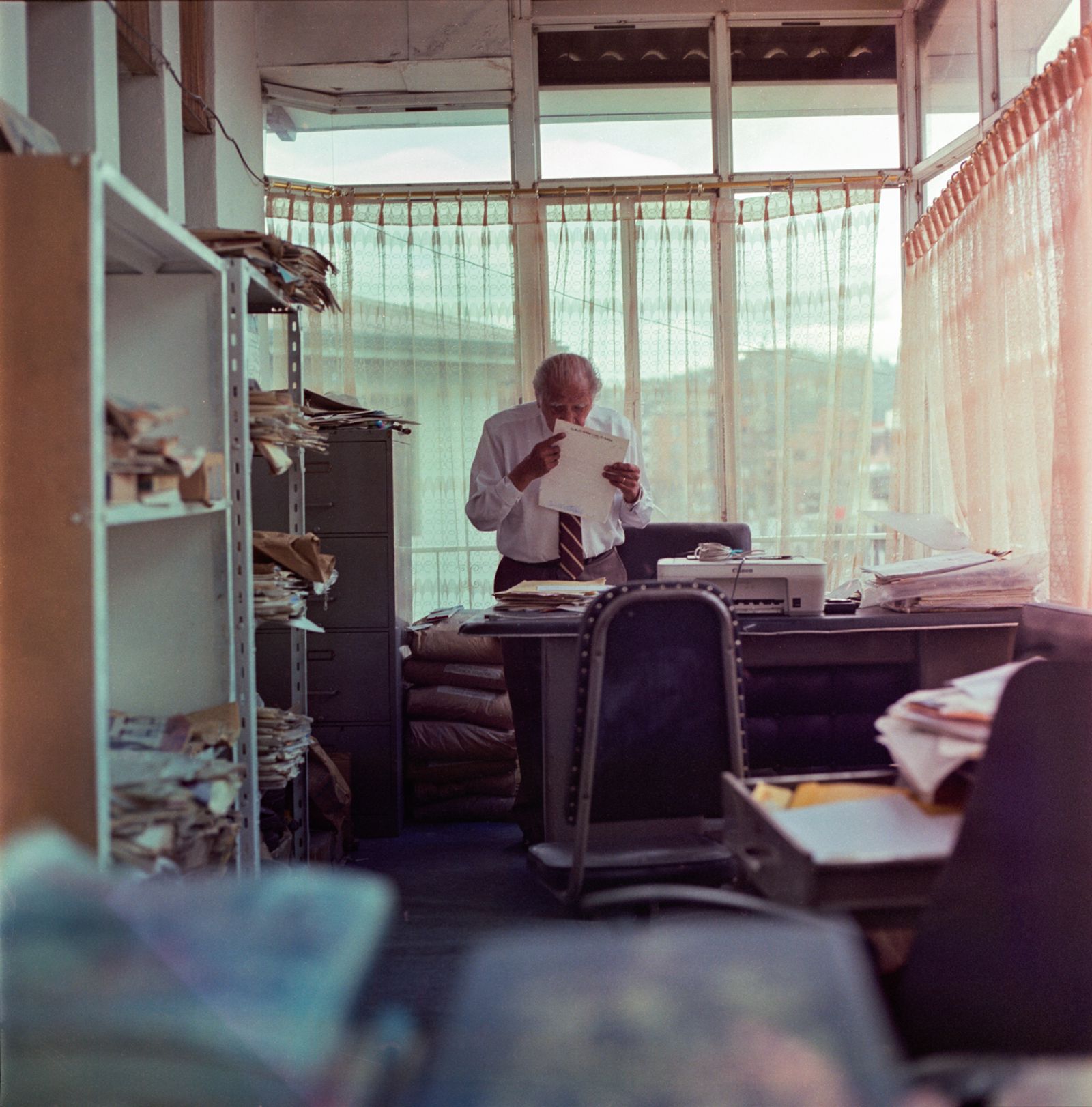 © María García - Image from the Secreto (When the house turned to indigo blue dust) photography project