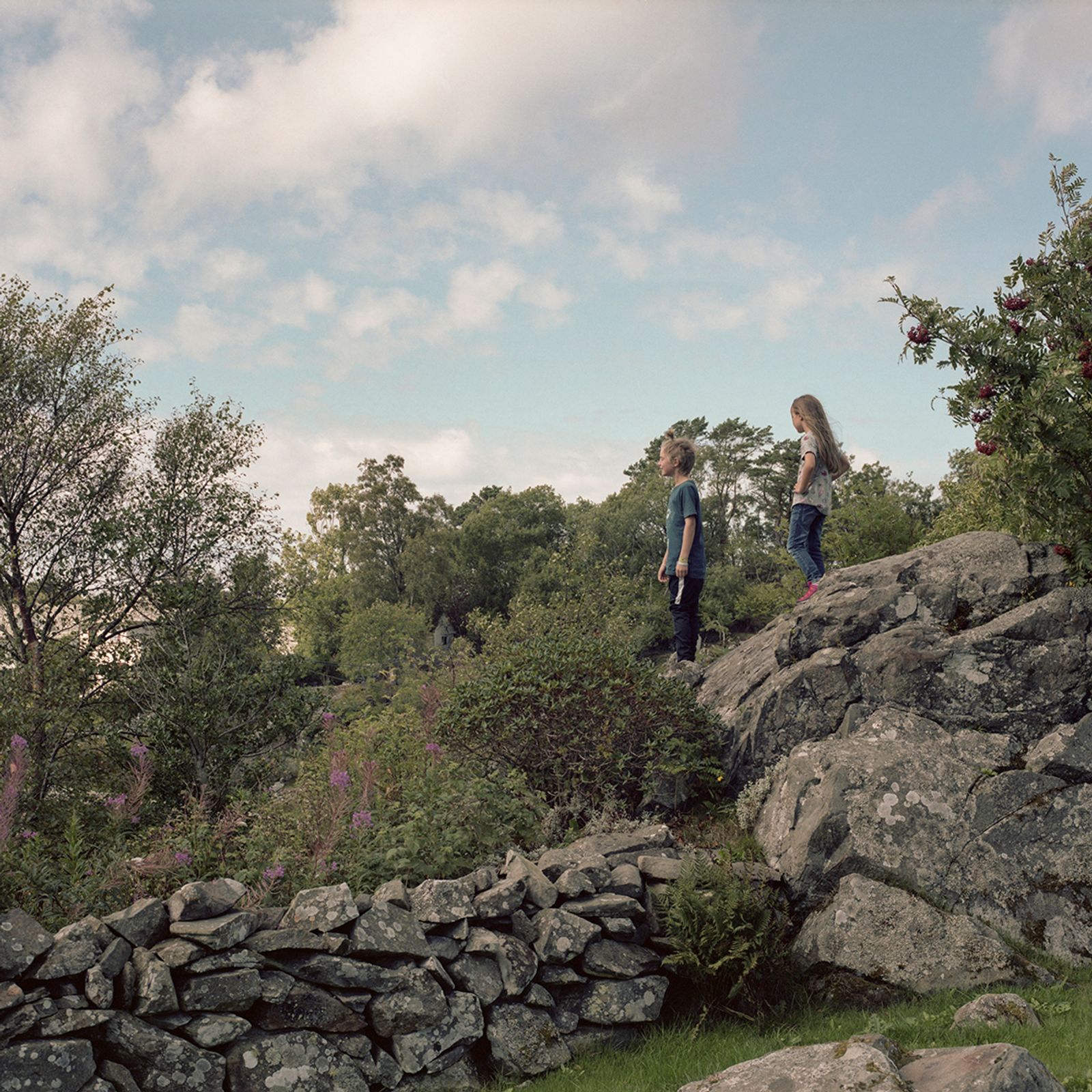 © Mirjam Stenevik - Siblings Johannes and Mina look for their uncle, there are rumors of lobster and scallops for dinner.