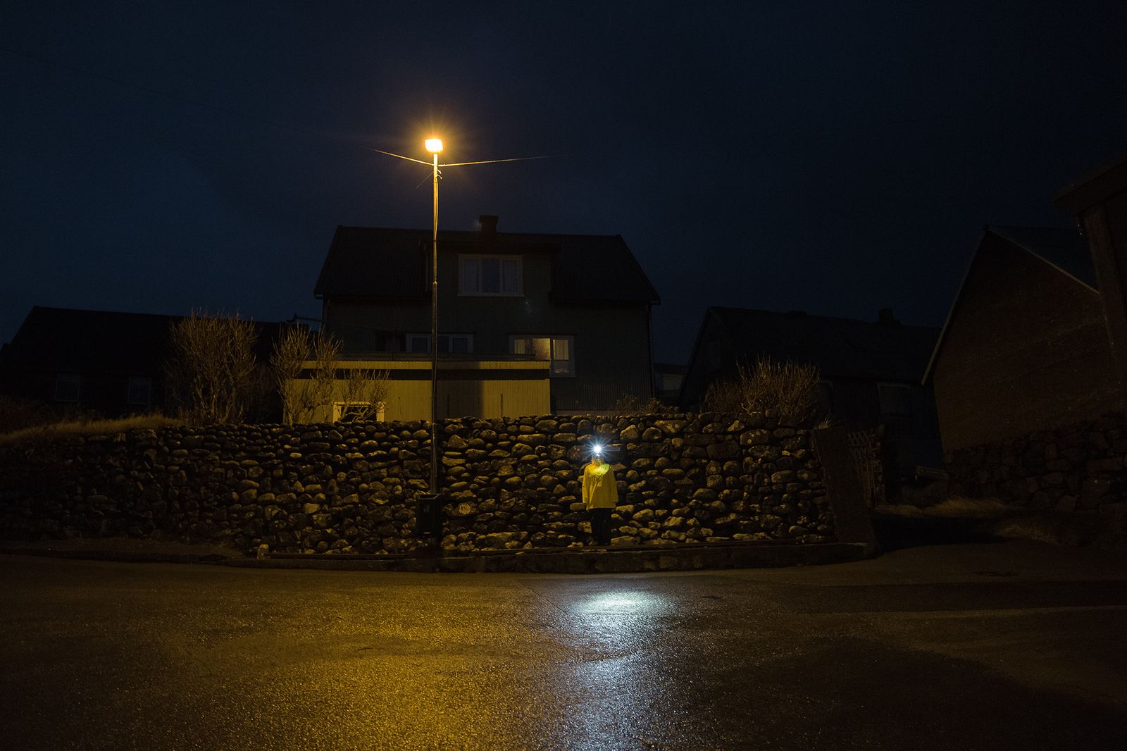 © Eija Mäkivuoti - The Unbearable Lightness of Giving a F**k – A Thousand Faroe Islands: The Yellow Raincoat (Mariann 2), 2017