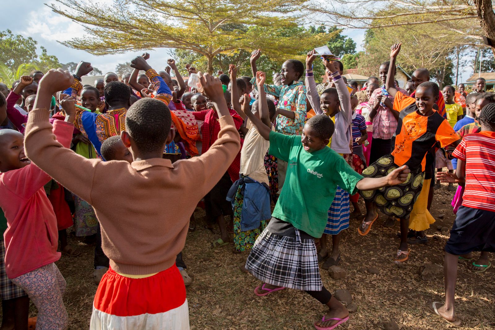 © Anja Ligtenberg - Image from the Pongezi, Girl to woman without a knife photography project