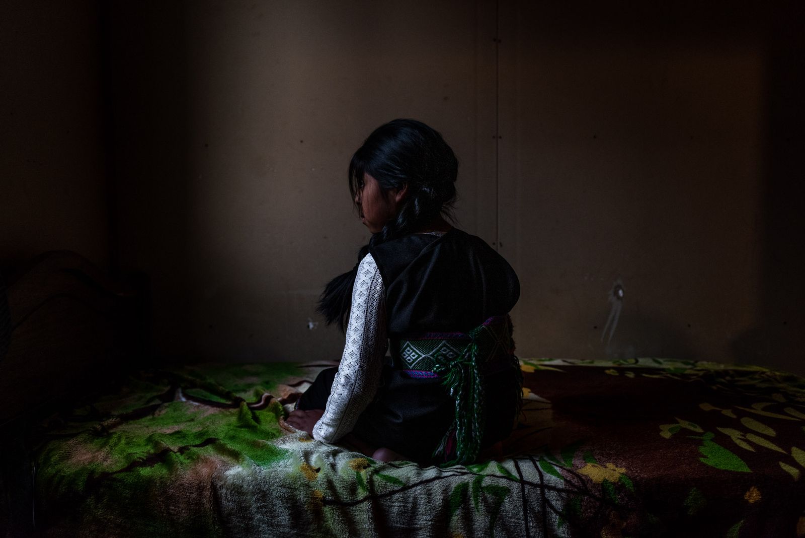 © Cristóbal Olivares - T. H. (9) has seen his father been imprisoned by the police several times. Collipulli, Aracaunia. Chile. April, 9th. 2019.