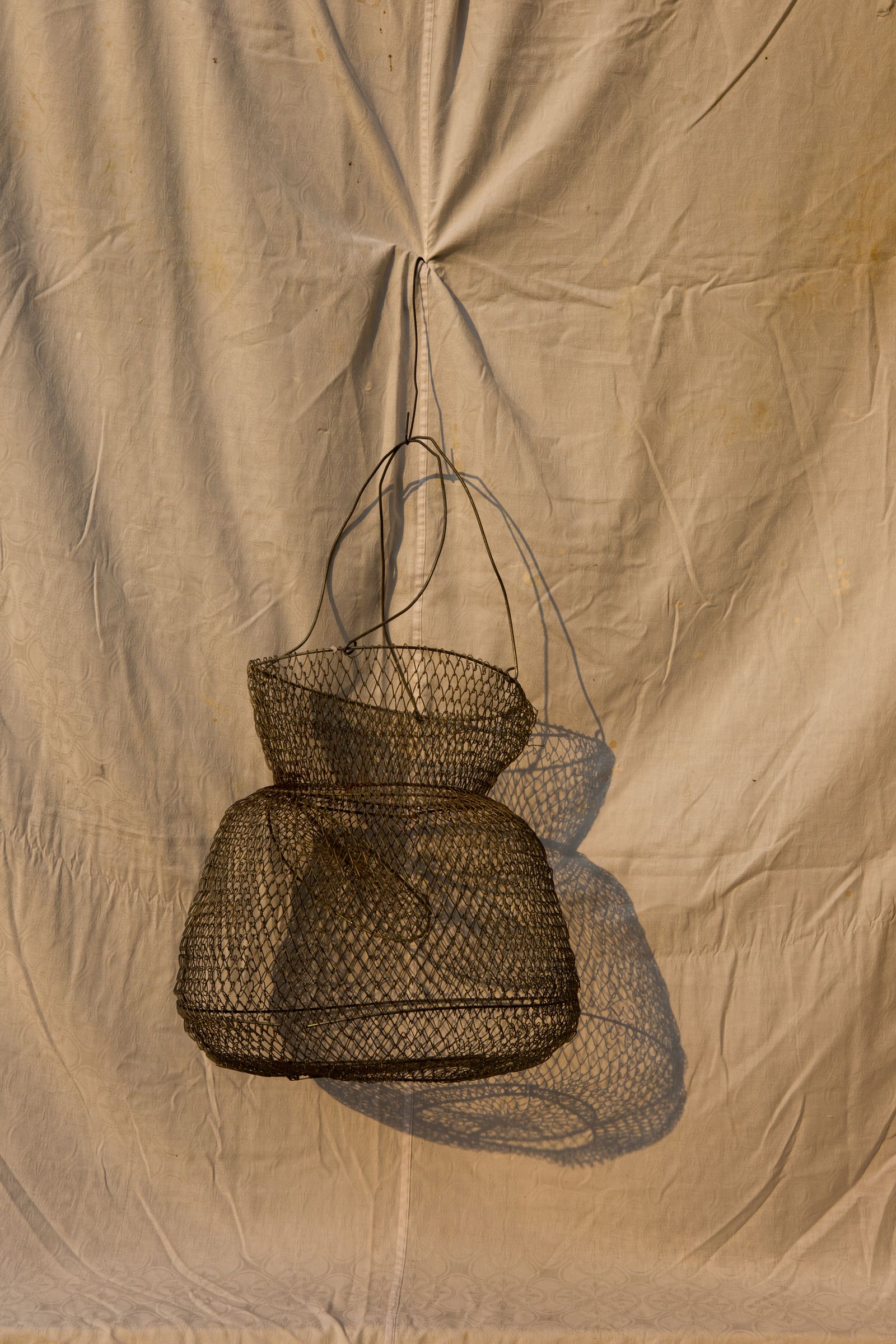 © Jono Terry - Keepnet, used on fishing boats throughout the lake.