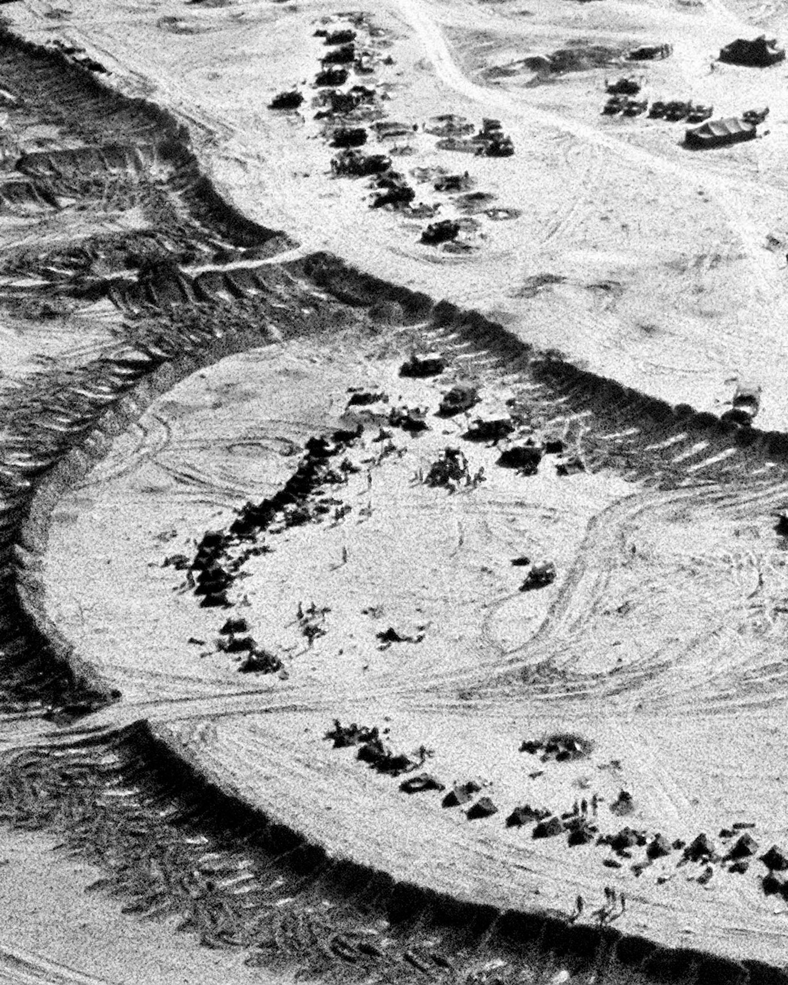 © Sofia Noce - Screenshot, military operation to liberate Kuwait during the Gulf War.