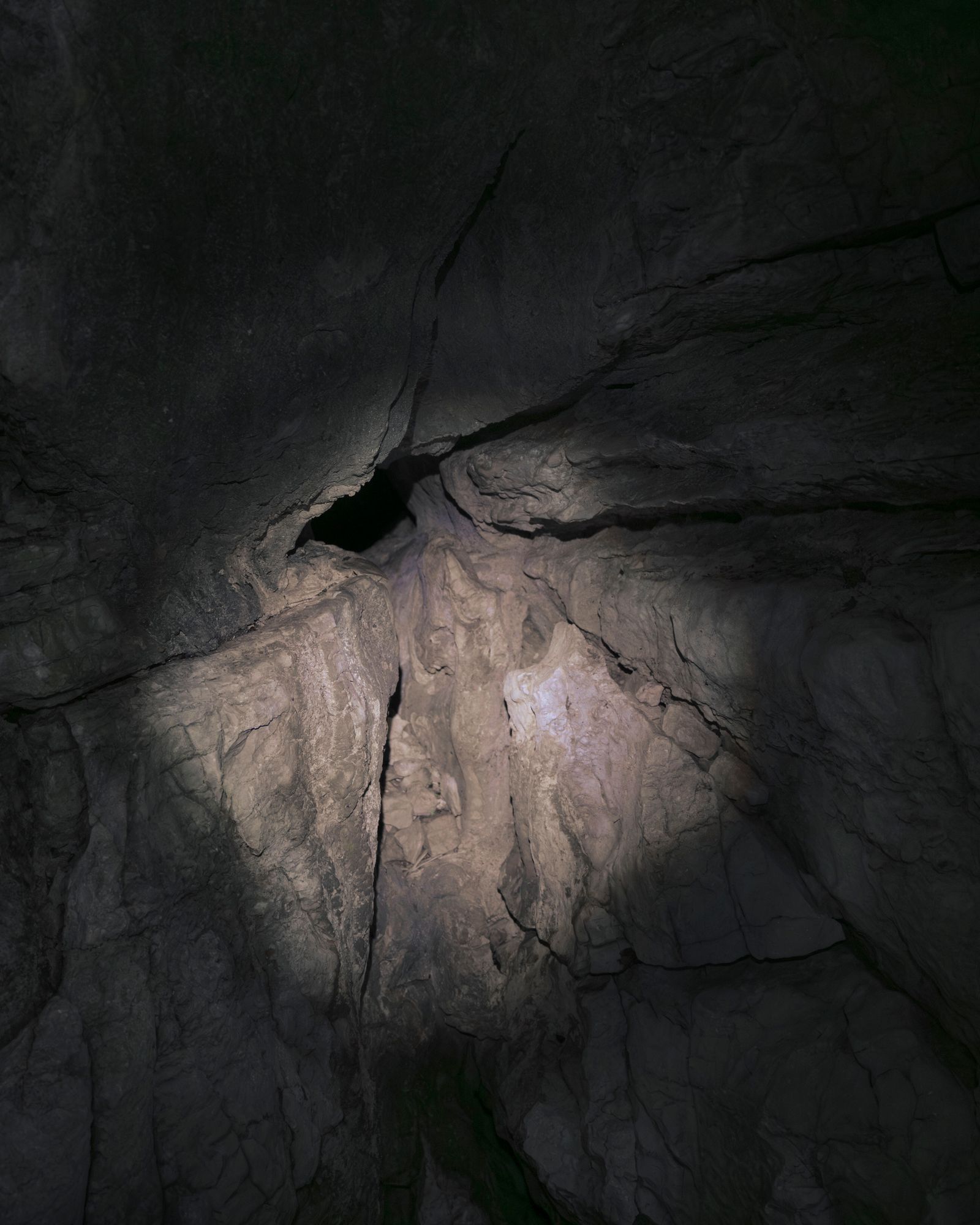 © Sofia Noce - Detail inside the karst abyss located on the Erdigheta plateau, Monte Semprevisa (LT).