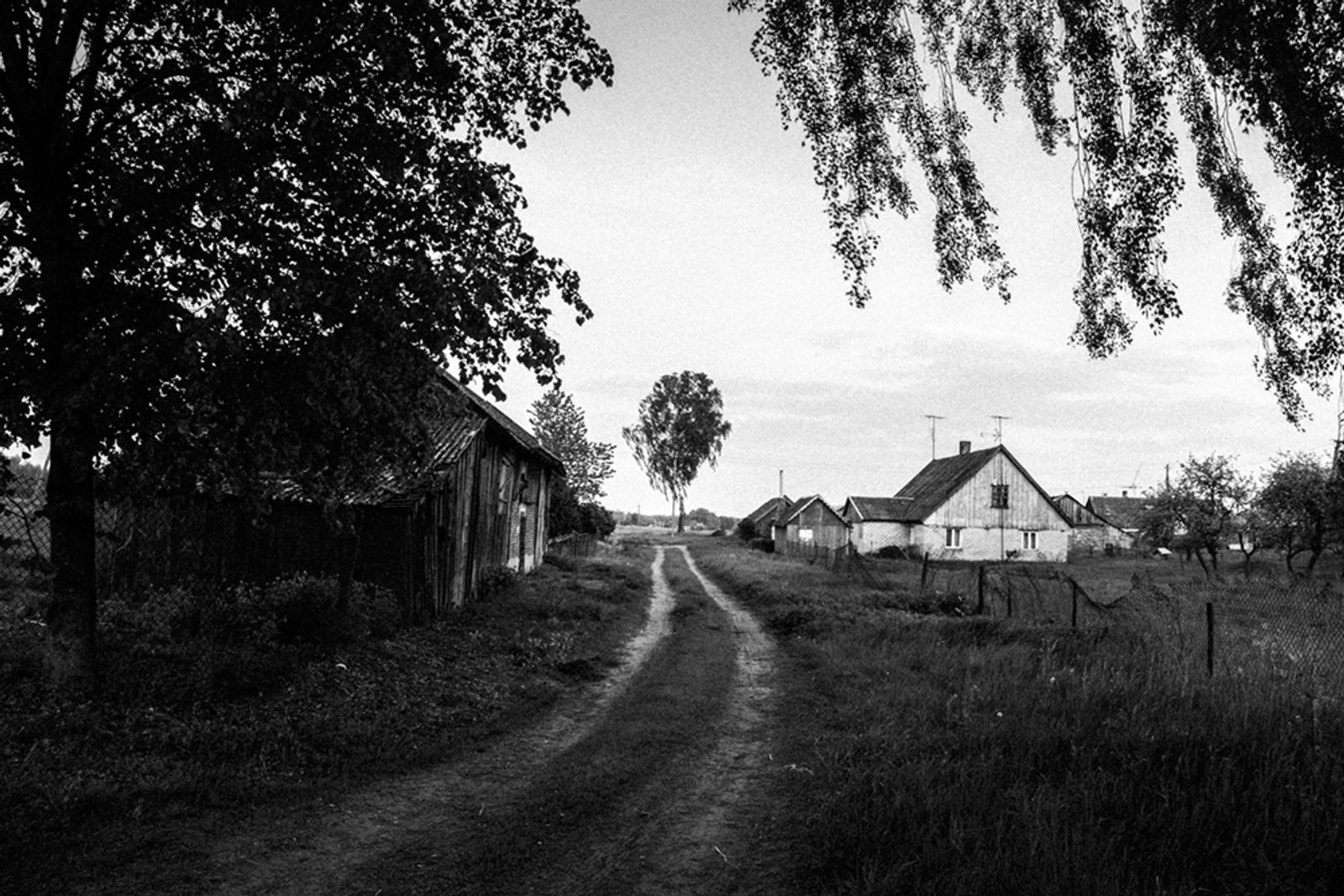 © Hannes Jung - End of the road the small village of Anužiai close to the boarder to Kaliningrad. Lithuania, Anužiai, 11th of May 2016.