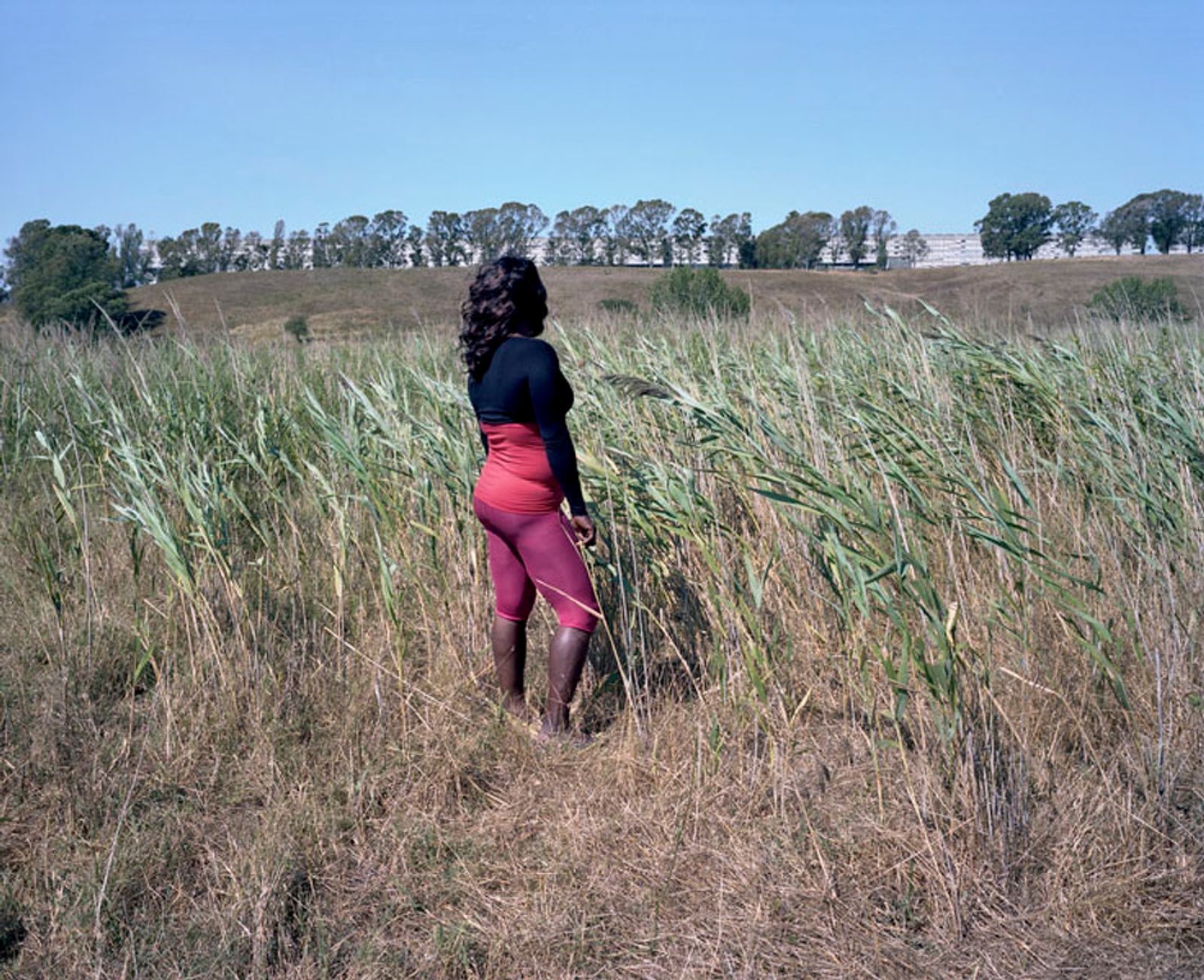 © Paolo Patrizi - Francesca, a sex worker in a field adjacent a country road