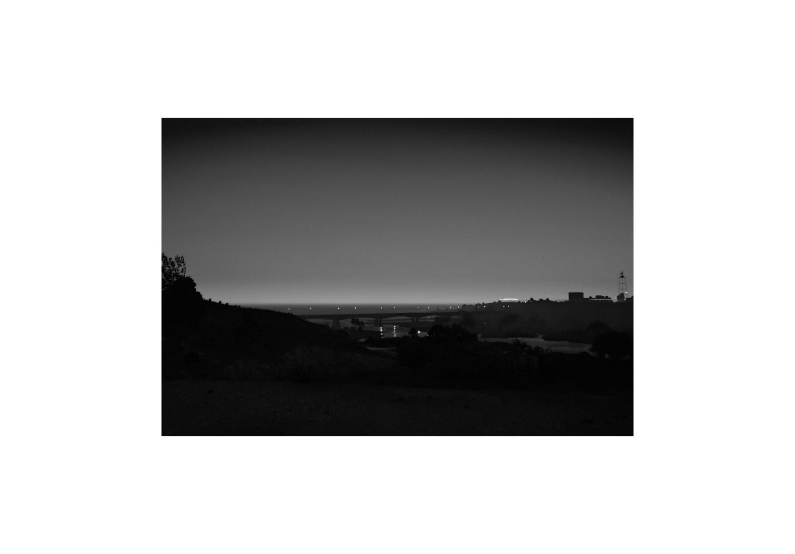© Leonardo Magrelli - Nightfall on the Pacific Coast Highway, Malibu, Los Angeles County, California