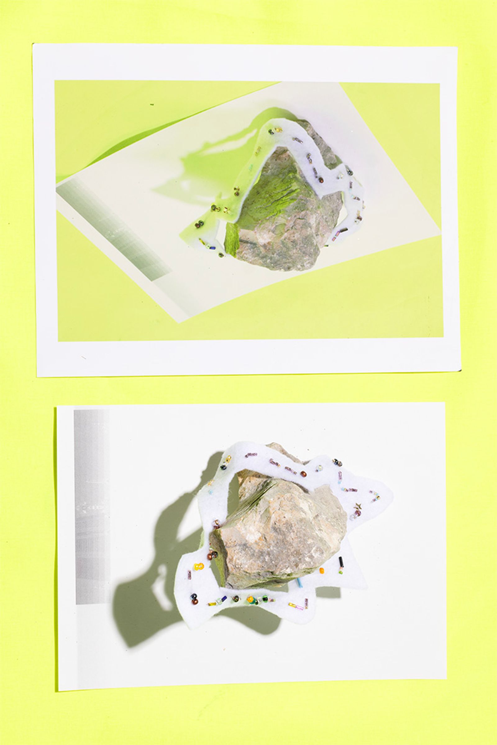© Amy Kim - Amy Yeminne Kim, Wolfcamp Rocks, 2025, archival pigment print on metallic rag, 20x30"