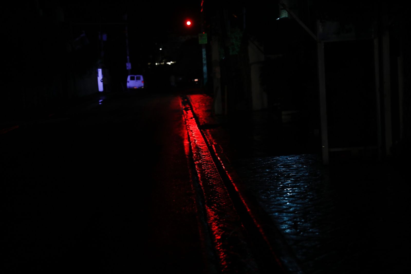 © RODRIGO ABD - Night in the strets of Port-au-Prince.