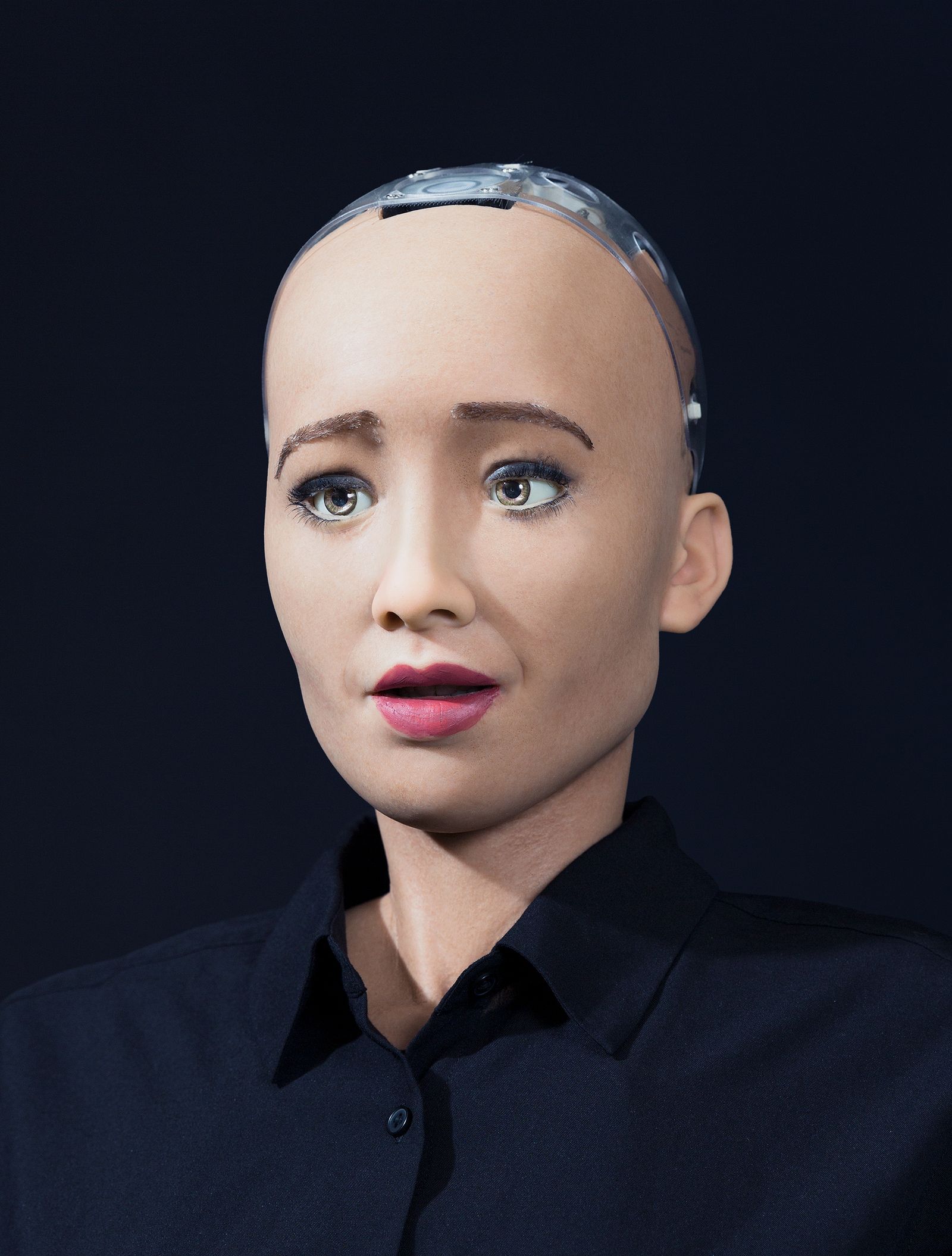 © David Vintiner - Sophia is one of the worlds most advanced humanoid robots capable of displaying over 50 facial expressions.