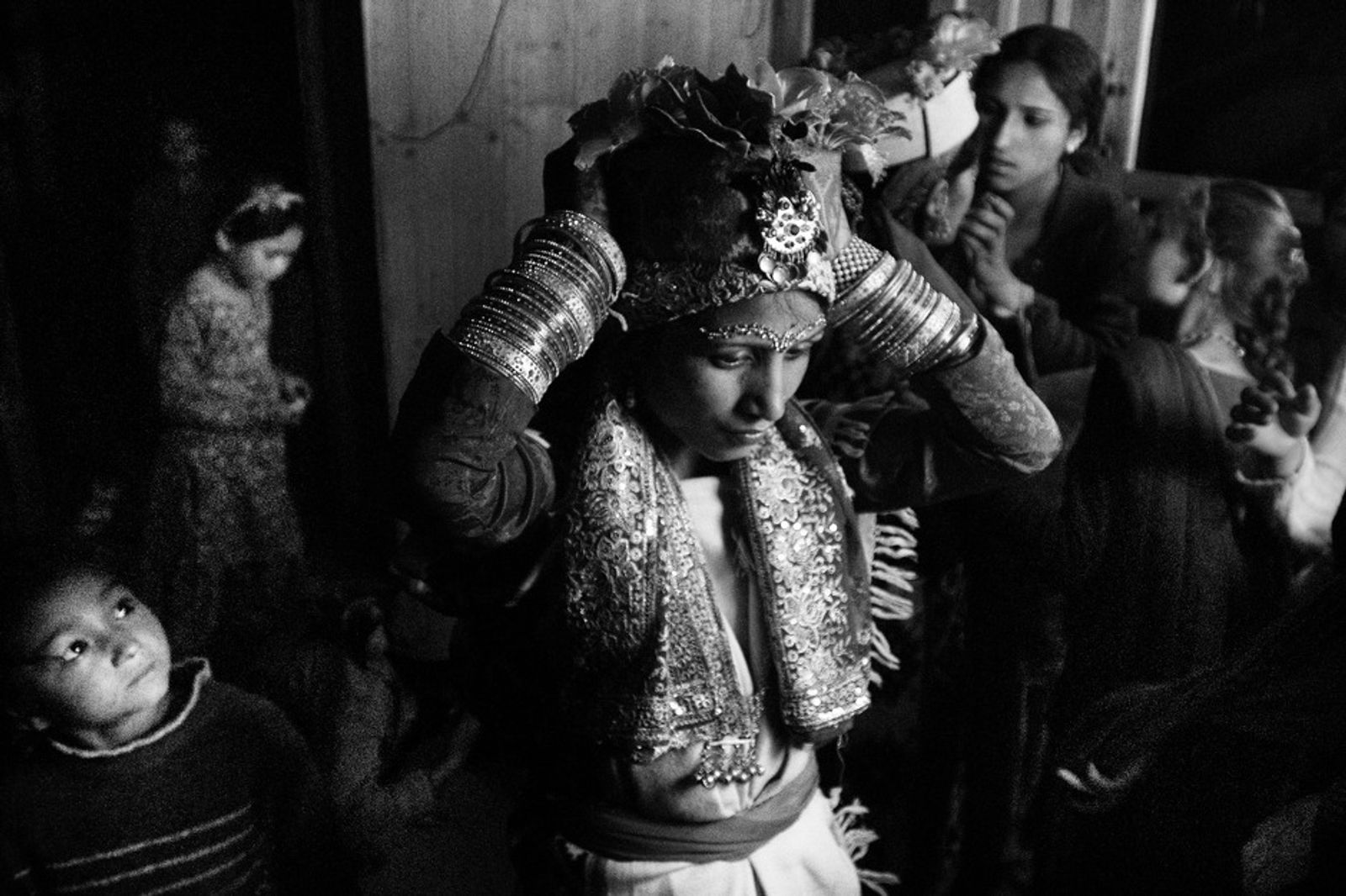 © Harikrishna Katragadda - A bride getting ready for her wedding.