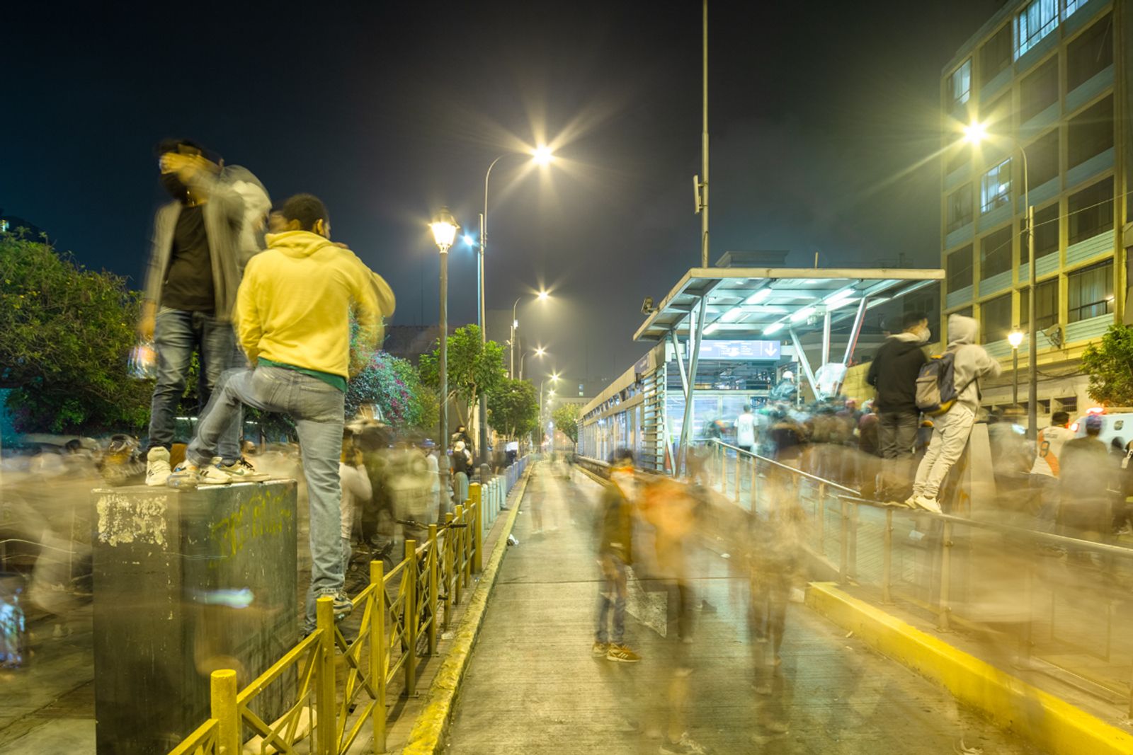 © David Martín Huamaní Bedoya - Image from the LANDSCAPES OF A PROTEST (SERIES LIMA III) photography project