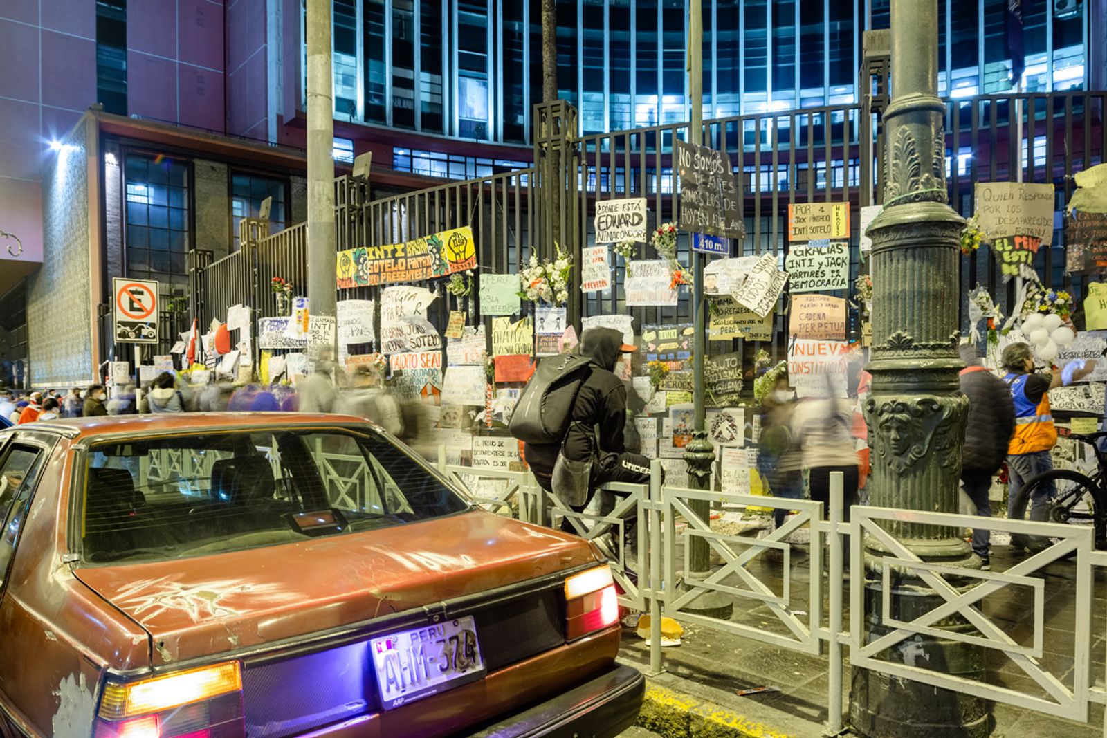 © David Martín Huamaní Bedoya - Image from the LANDSCAPES OF A PROTEST (SERIES LIMA III) photography project