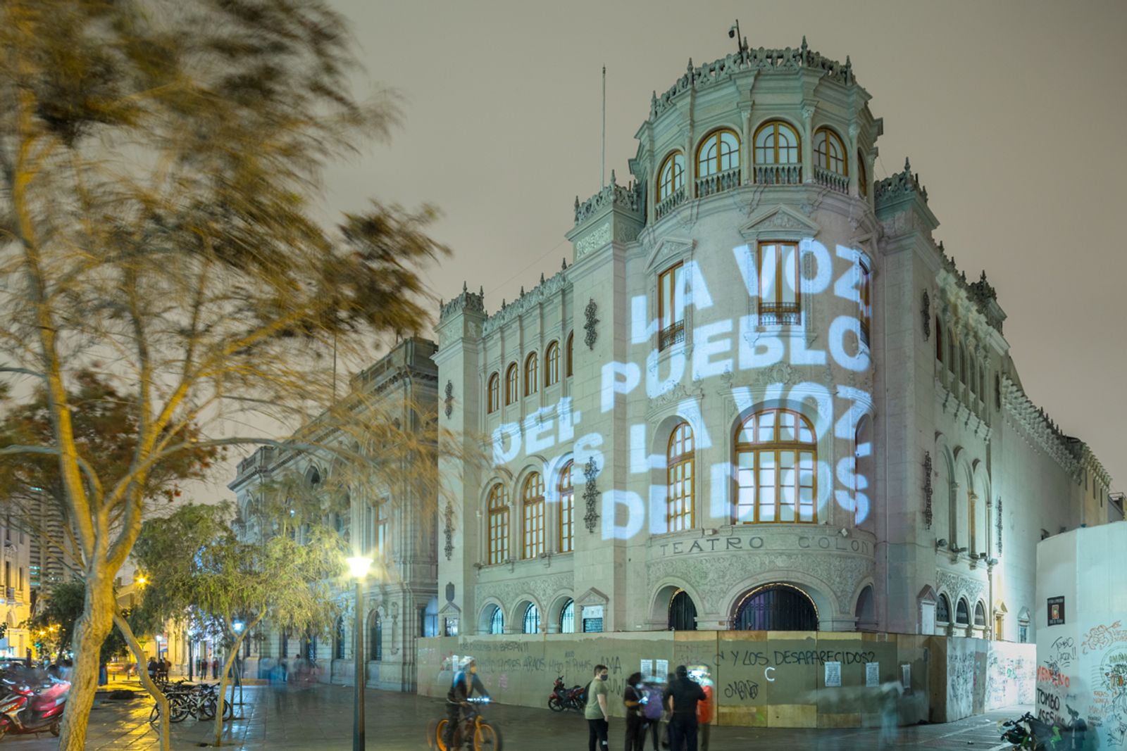 © David Martín Huamaní Bedoya - Image from the LANDSCAPES OF A PROTEST (SERIES LIMA III) photography project