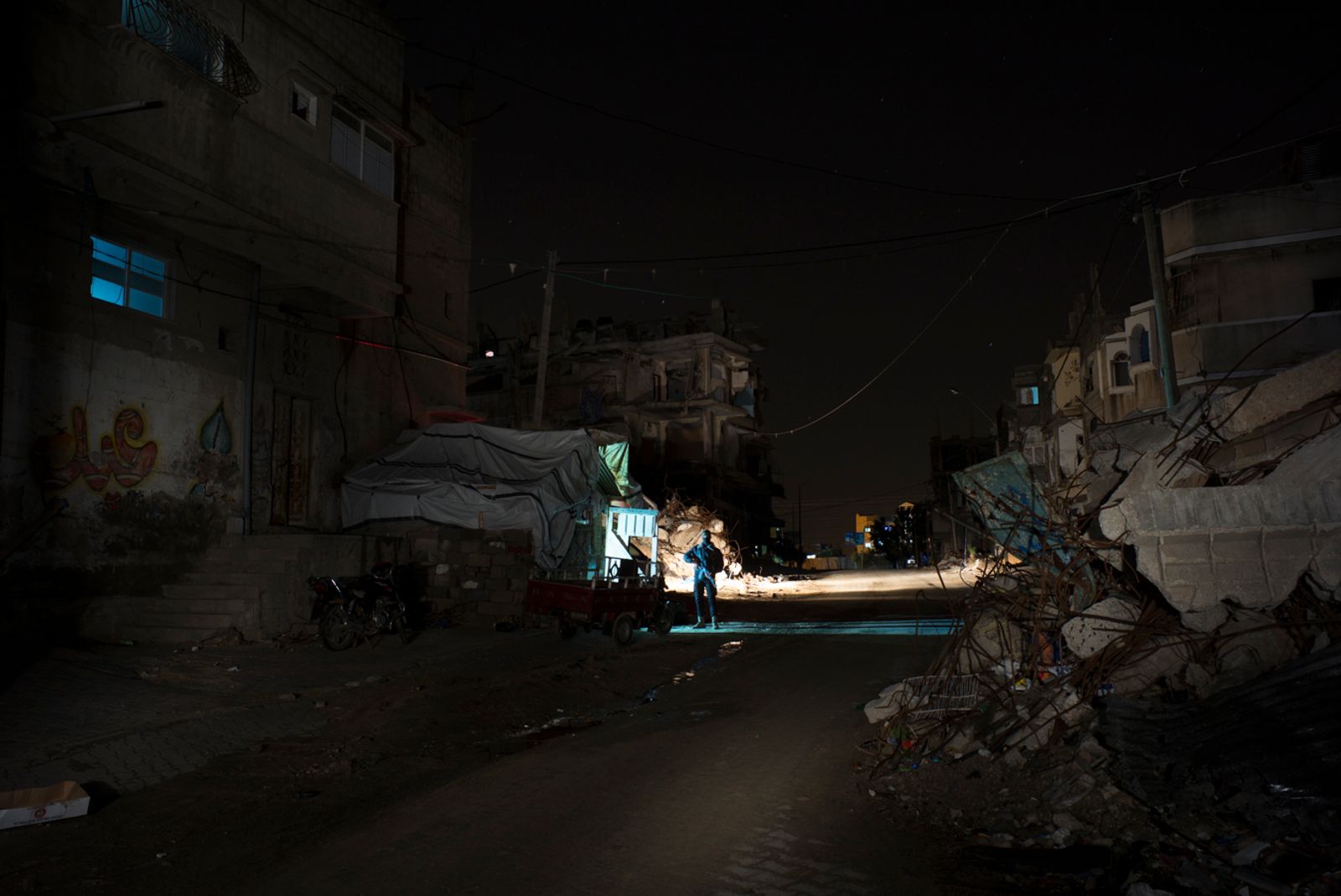 © Gianluca Panella - Image from the Gaza BlackOut photography project