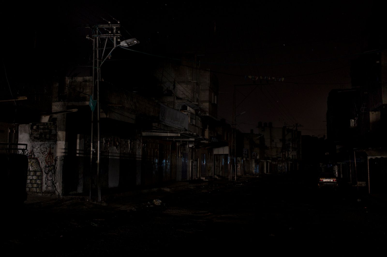 © Gianluca Panella - Image from the Gaza BlackOut photography project