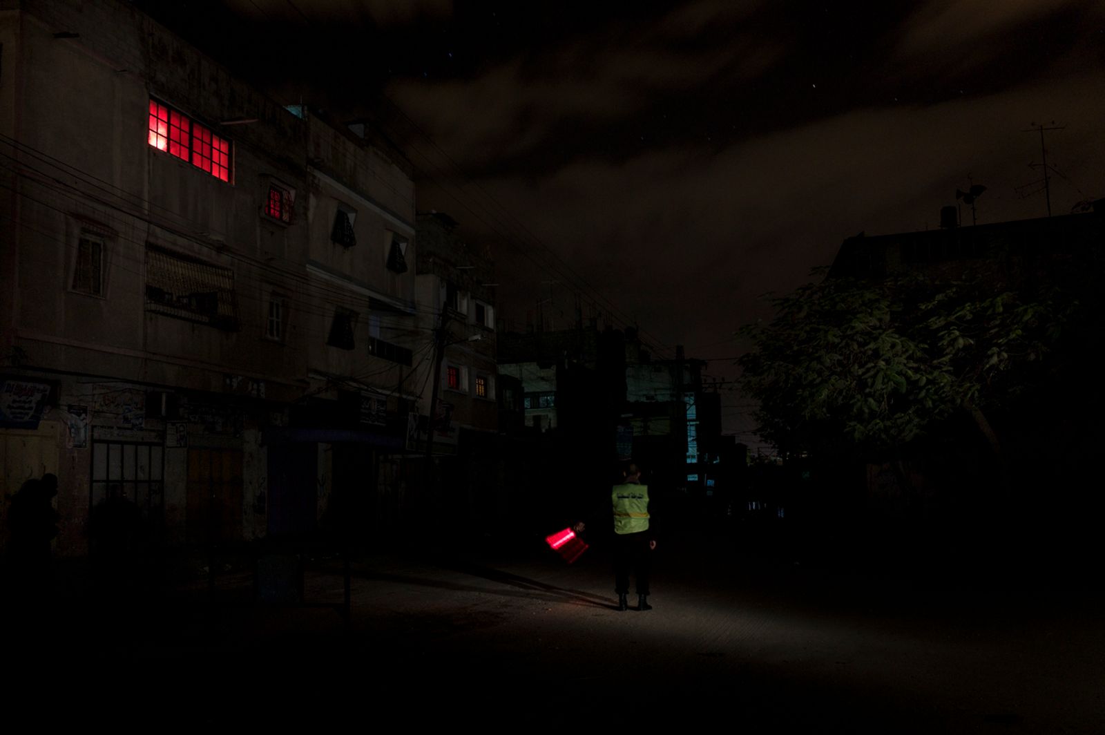 © Gianluca Panella - Image from the Gaza BlackOut photography project