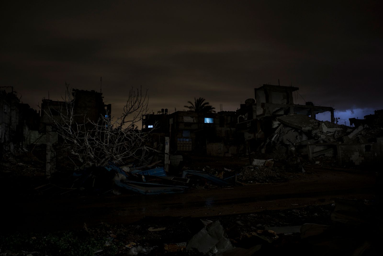 © Gianluca Panella - Image from the Gaza BlackOut photography project