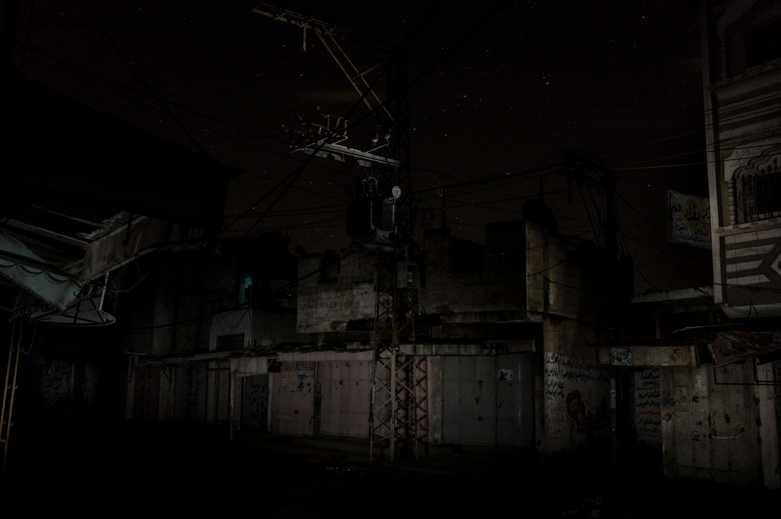 © Gianluca Panella - Image from the Gaza BlackOut photography project