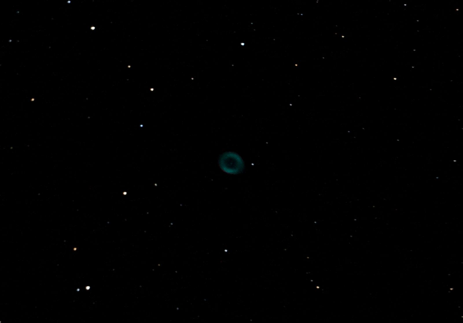 © Aslan Noorghasemi - Ring Nebula (M57), Canon EOS 350D, 2000mm, ISO 1600