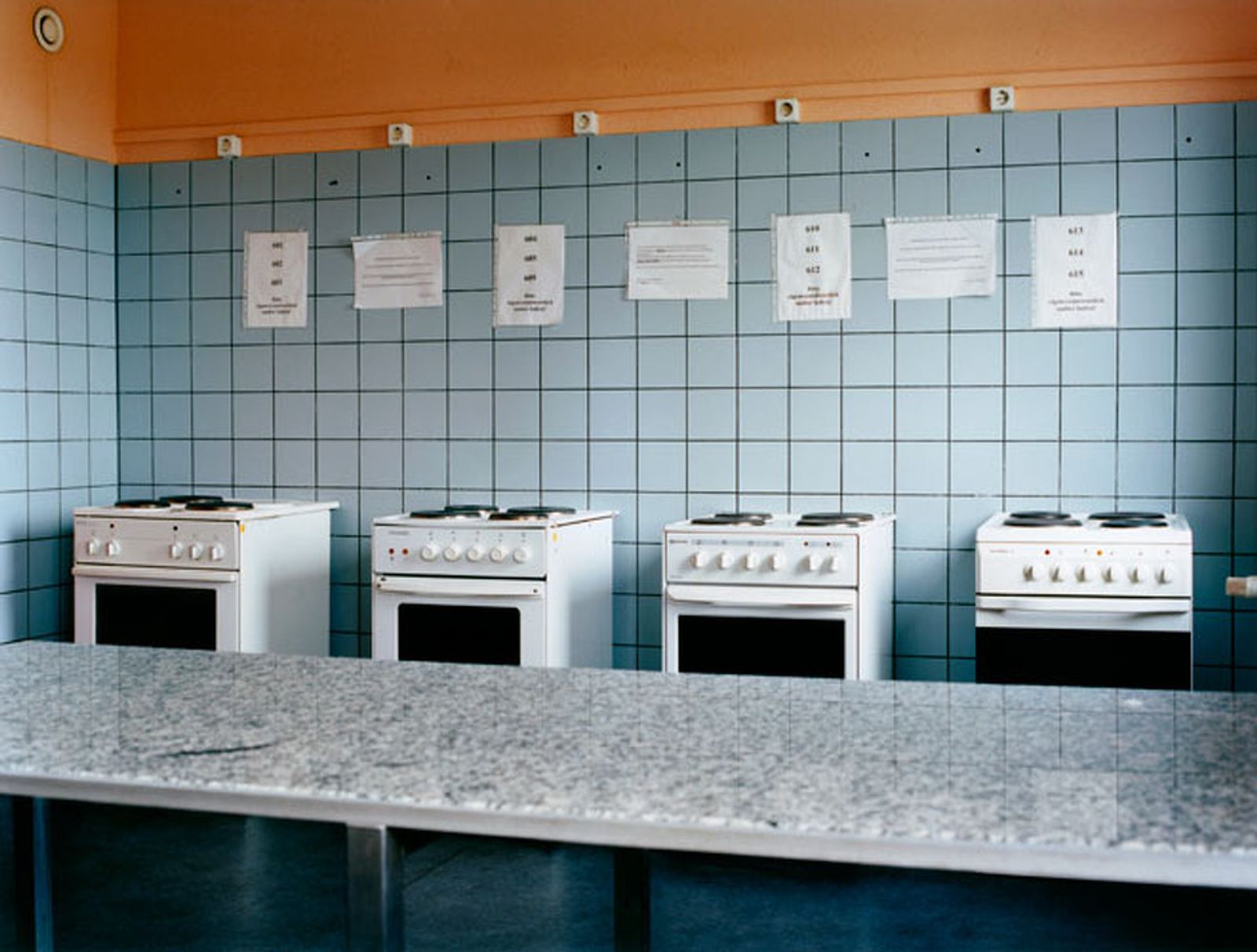 © Sibylle Fendt - Community kitchen in a Berlin residence for refugees