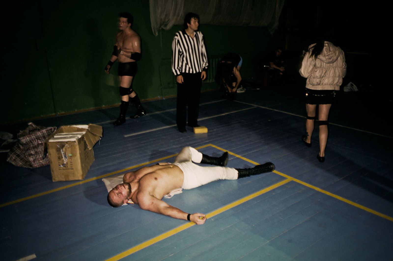 © Dmitry Lookianov - Image from the Wrestling in Moscow photography project