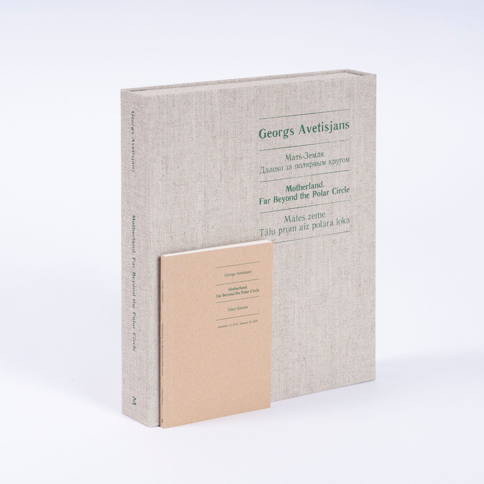 © Georgs Avetisjans - "Motherland. Far Beyond the Polar Circle" & "Diary Entries", Milda Books, 2023 © Georgs Avetisjans