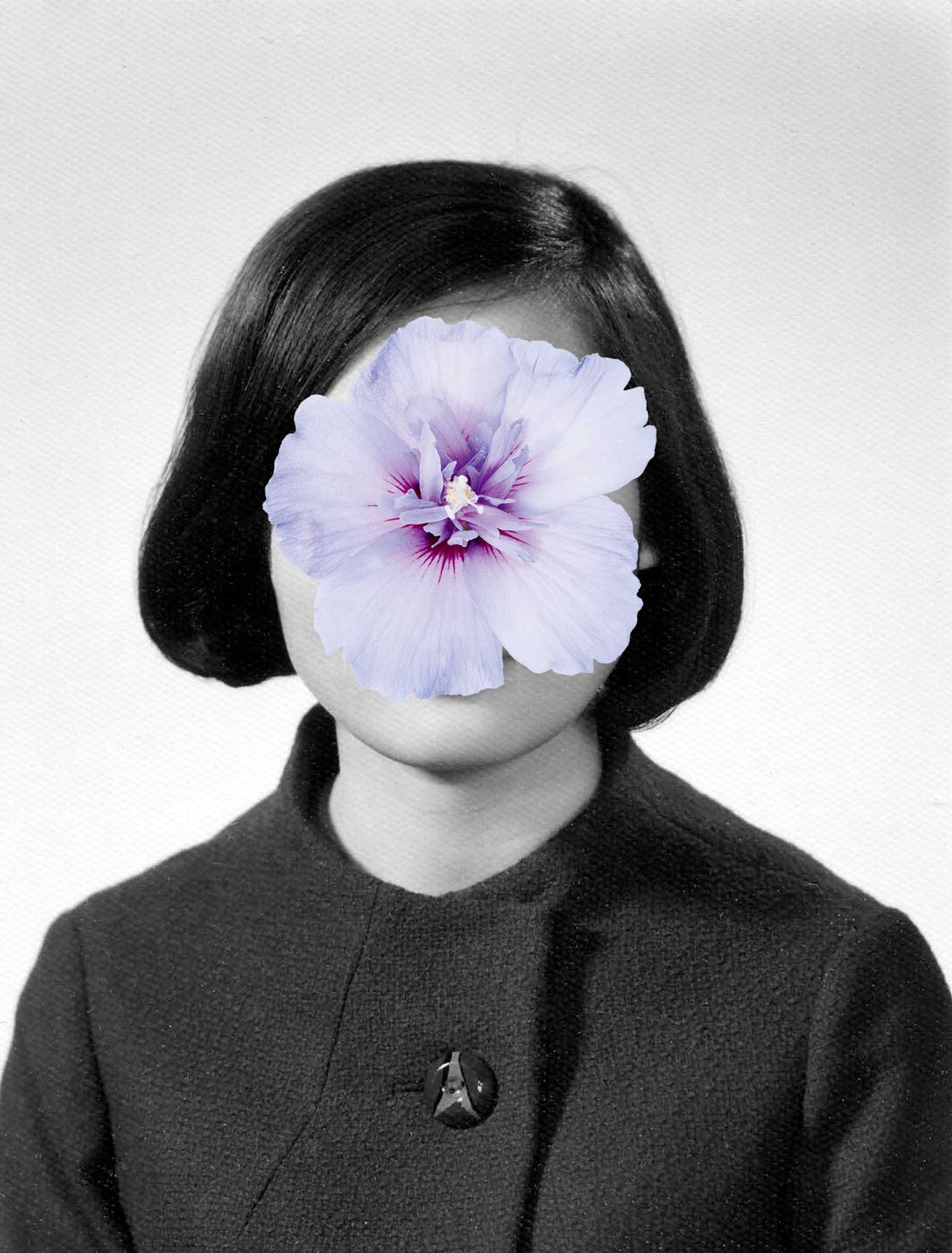 © Lee Grant - "Women are flowers". A portrait of my Mother with the Korean national flower, Hibiscus syriacus