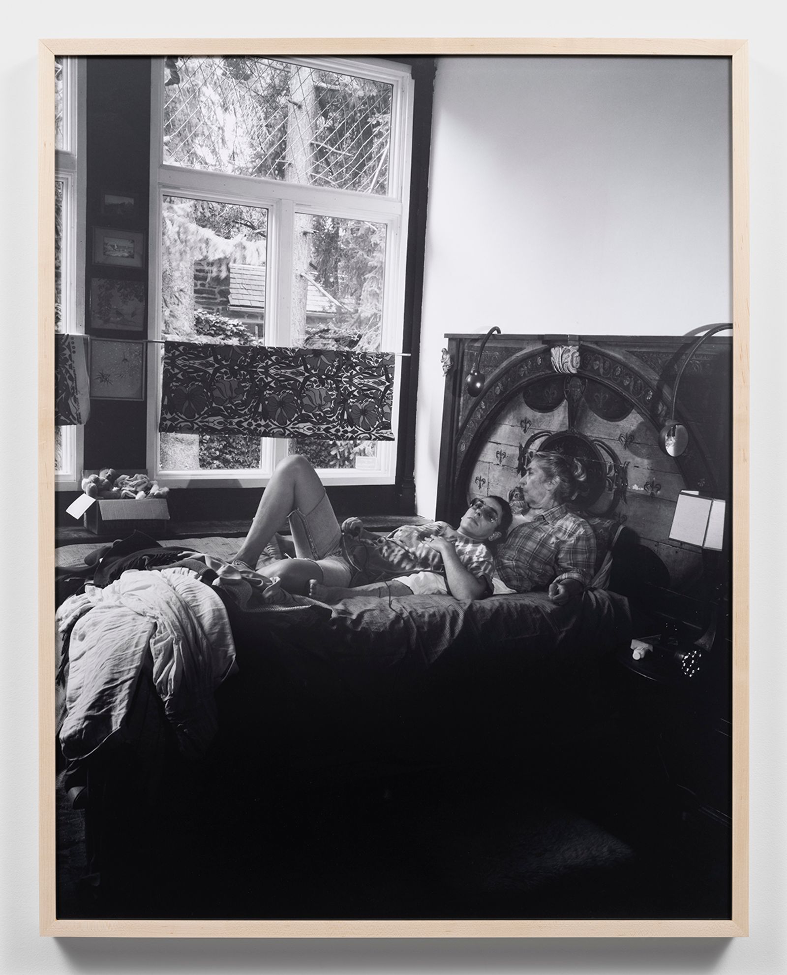 © Katherine Hubbard - one fifty one (lying down), 2021, Silver gelatin photograph, 40h x 31w in, 101.60h x 78.74w cm