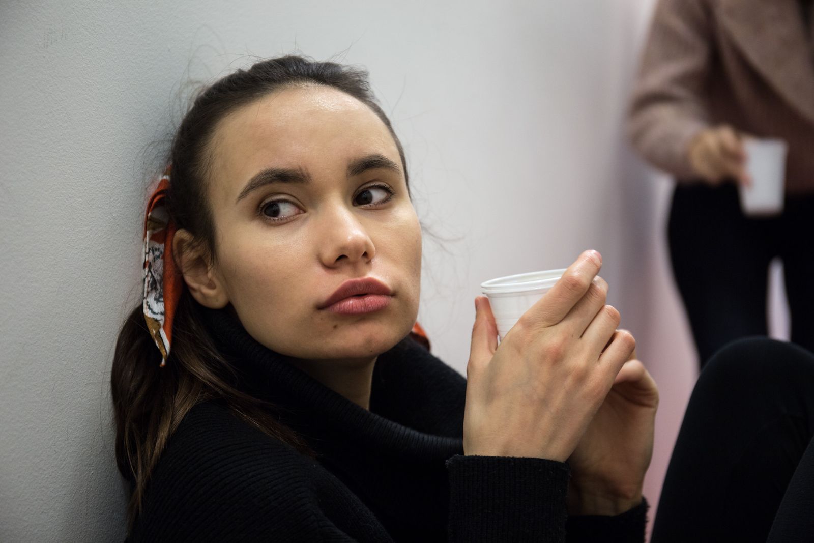 © Claudia Cuomo - Sveta having a tea.