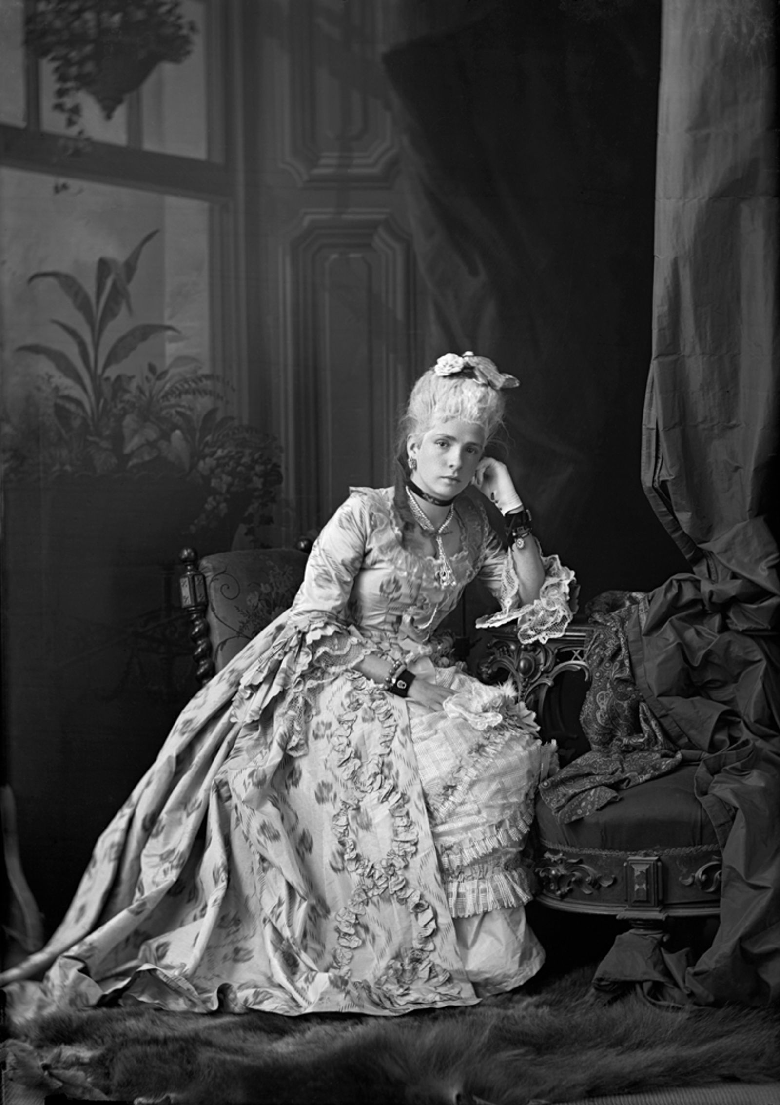 © Marisa Portolese - Miss M.F. Rolland in Costume, Montreal, QC, 1873, Wm. Notman & Son (A duo with Marie see above)