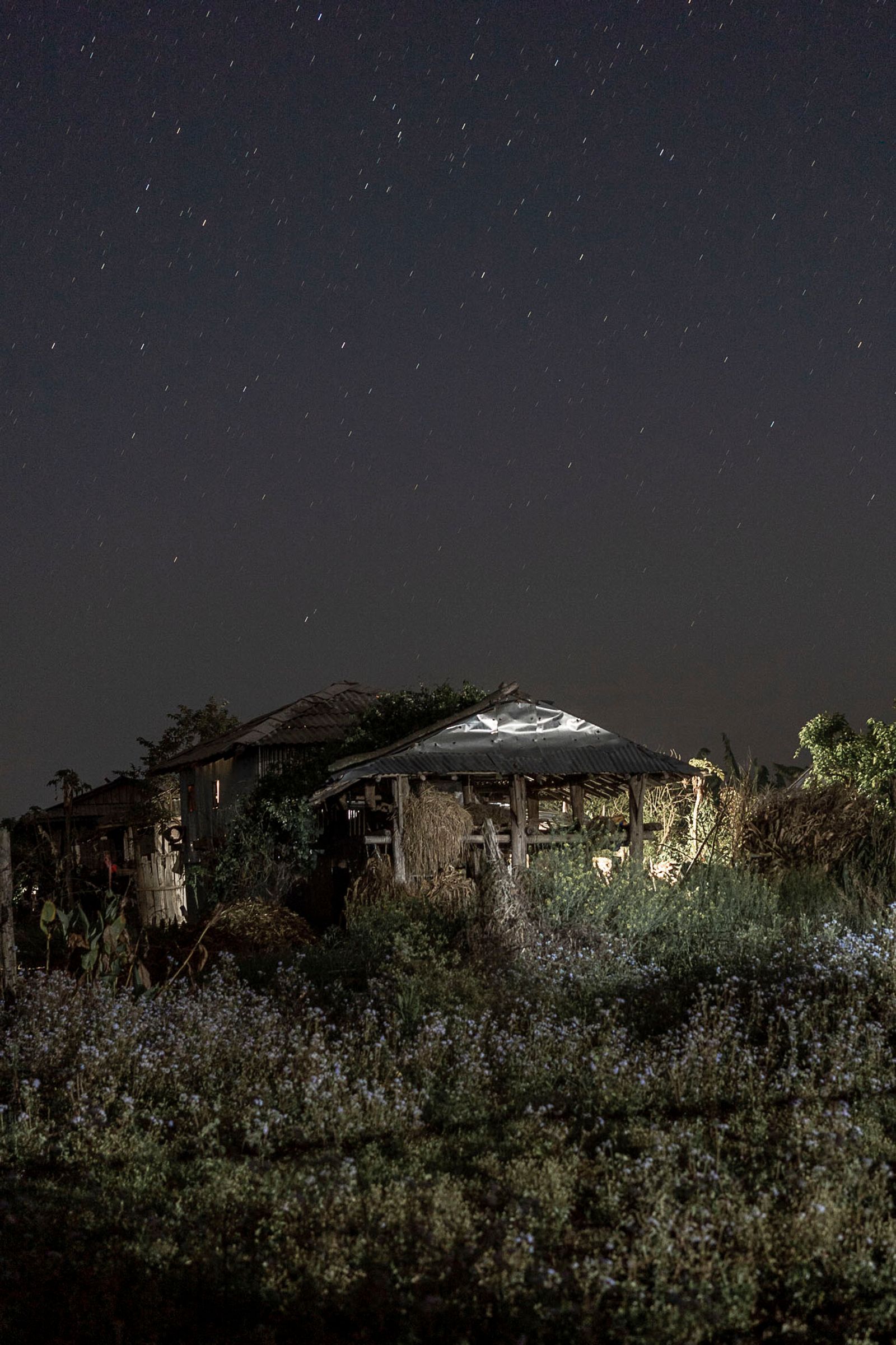 © Pietro Lo Casto - The village by night.