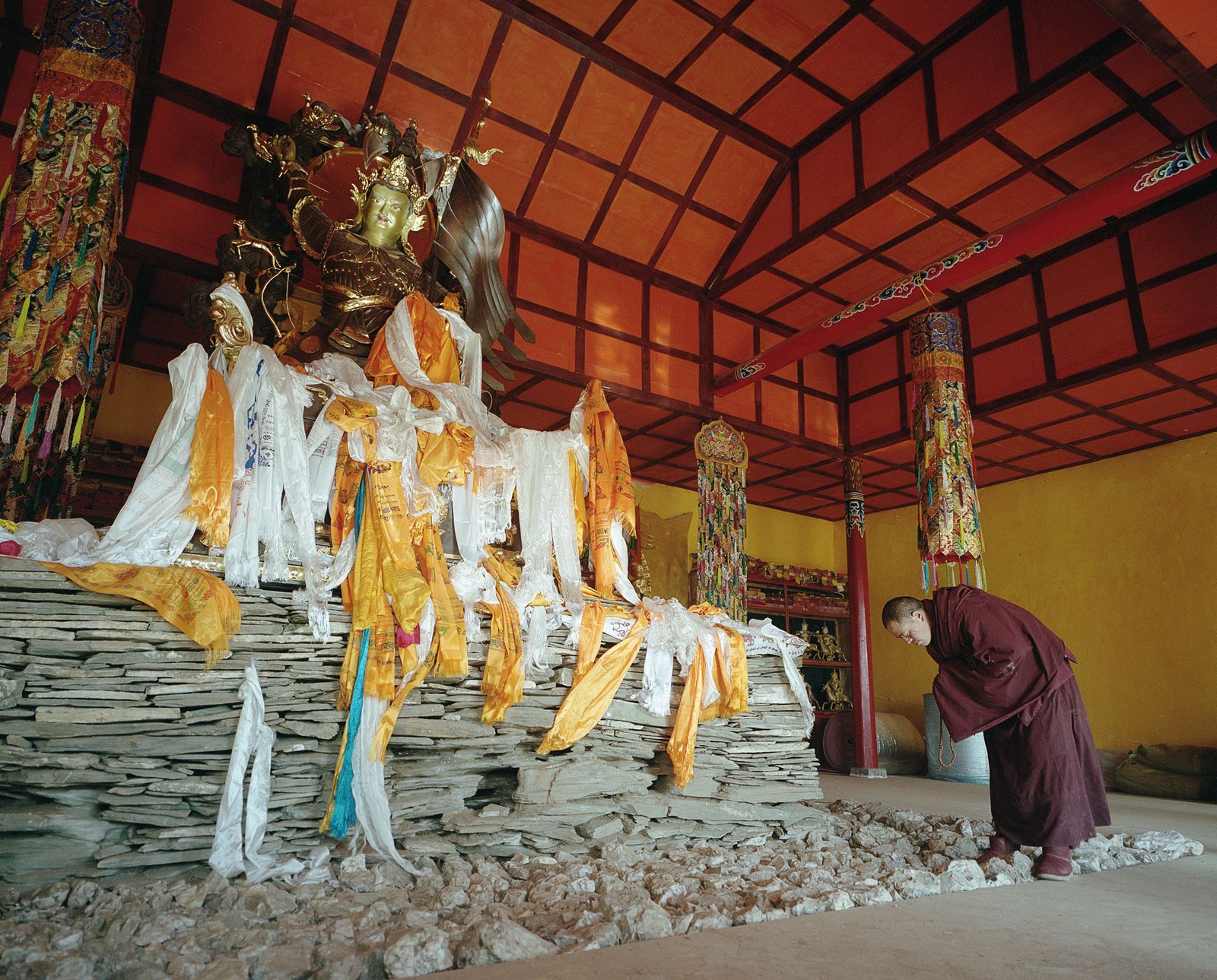 © Hao Wu - Image from the Gesar - From heroic land to tibetan odyssey of modernization photography project