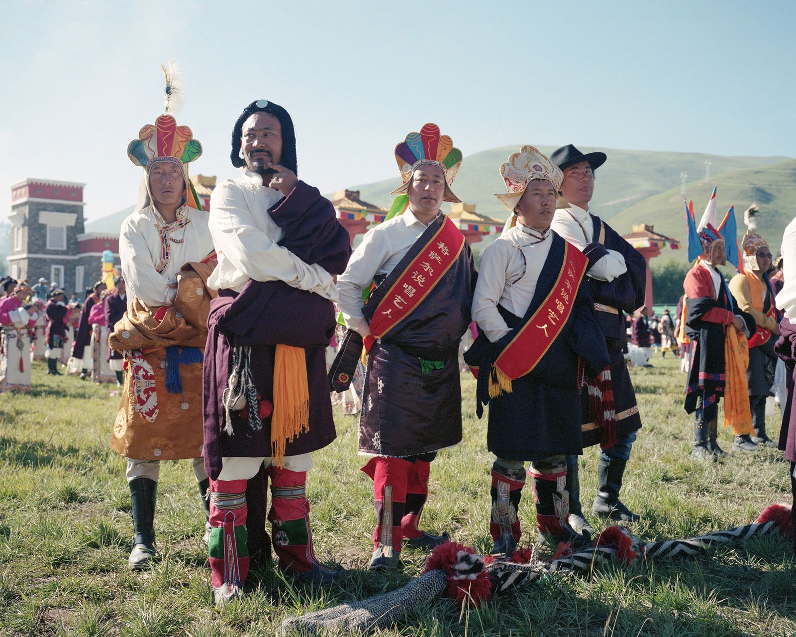 © Hao Wu - Image from the Gesar - From heroic land to tibetan odyssey of modernization photography project