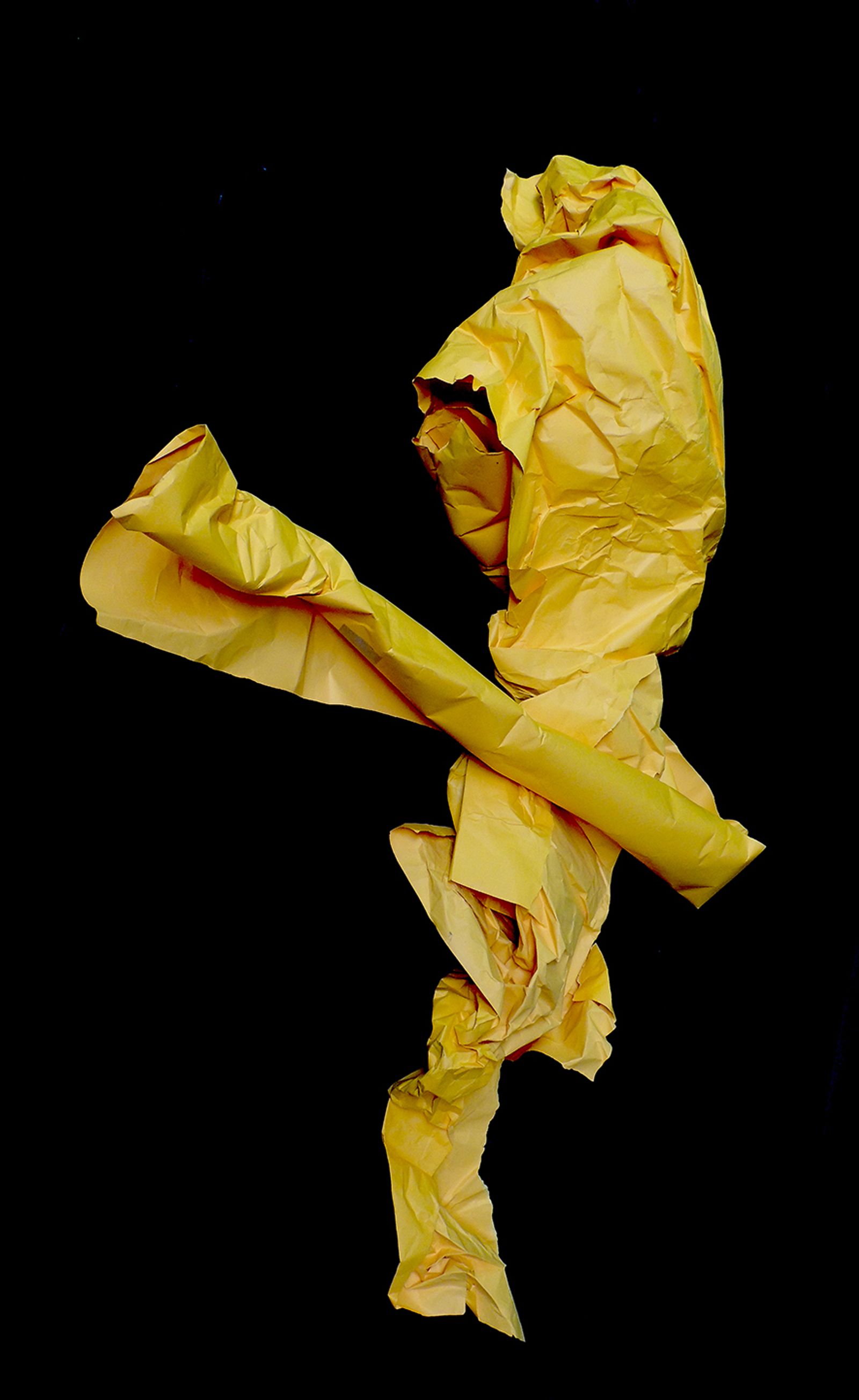 © Frederic Crist - Image from the Yellow and Red Paper Performances photography project