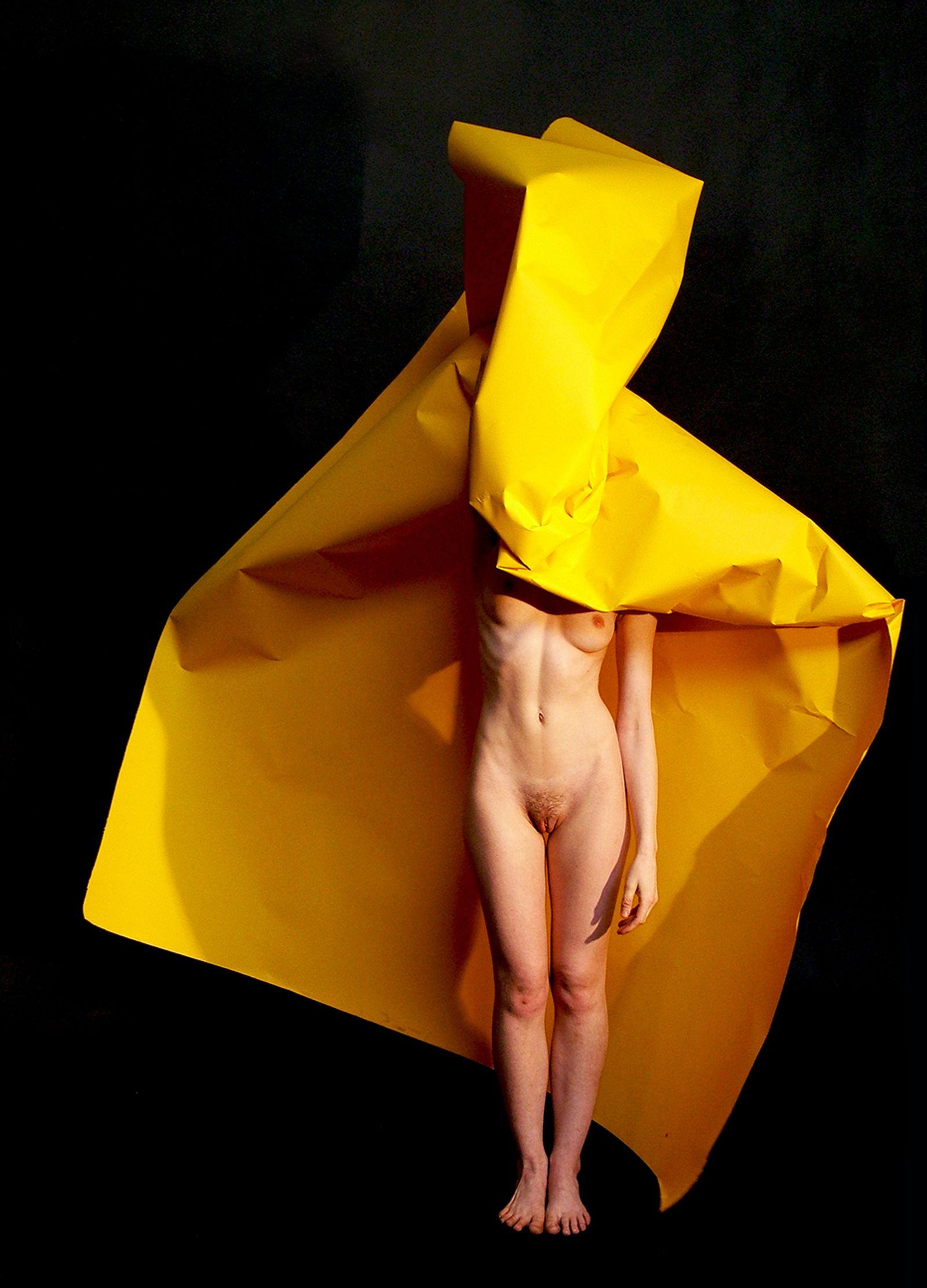 © Frederic Crist - Image from the Yellow and Red Paper Performances photography project