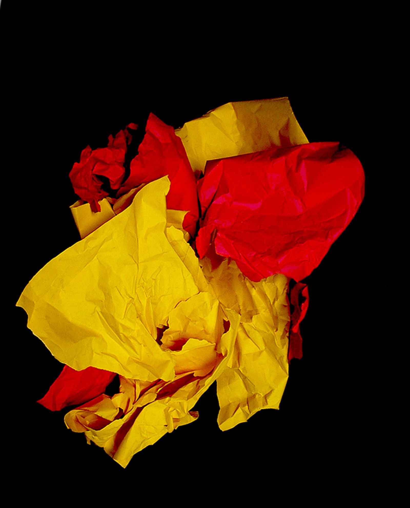 © Frederic Crist - Image from the Yellow and Red Paper Performances photography project