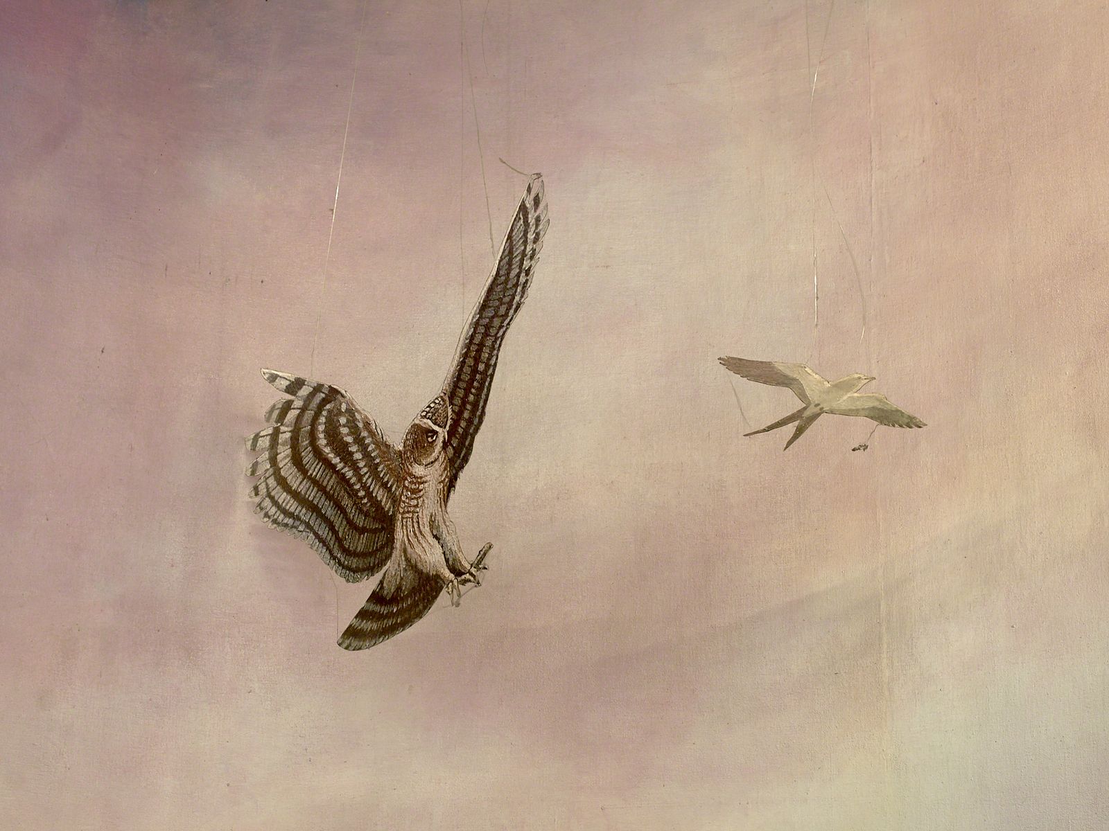 © Joel Jimenez - Detailed depiction of a recreated animal habitat, featuring a bird of prey.