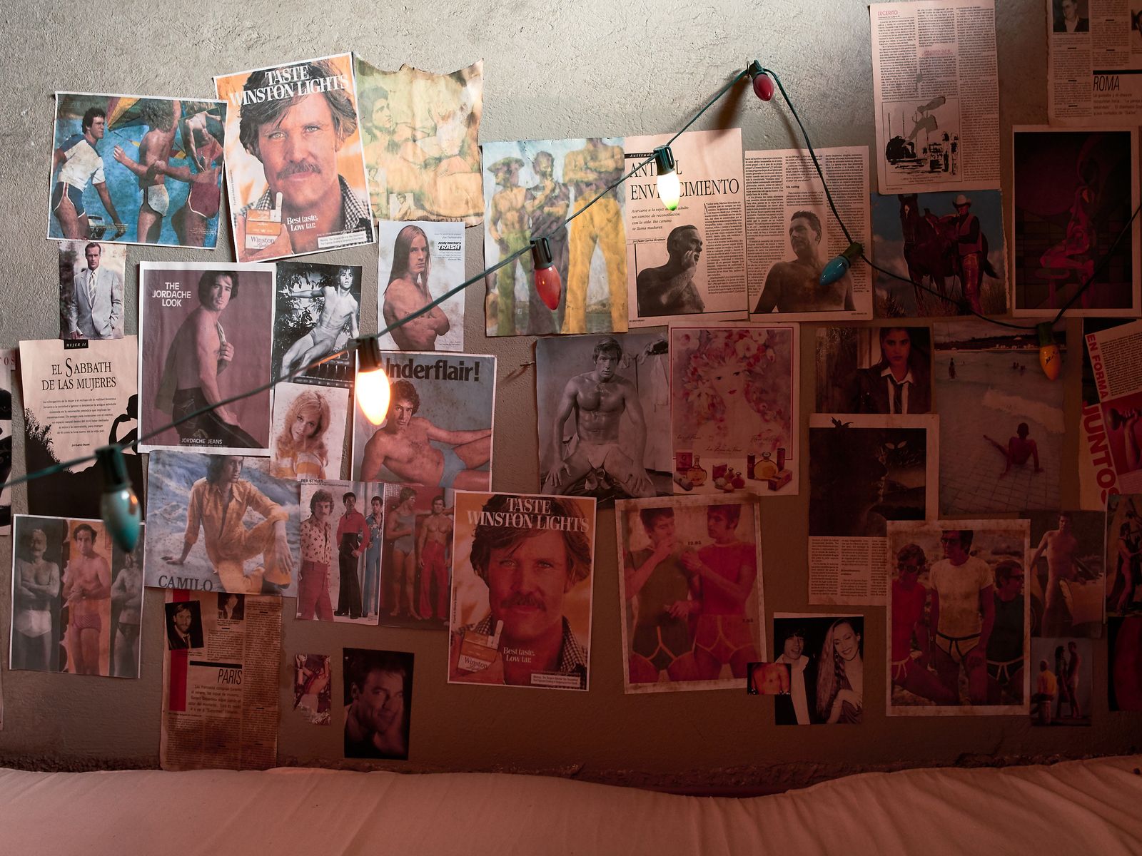 © Joel Jimenez - Reproduction of a prison cell bed allegedly used for sexual encounters.
